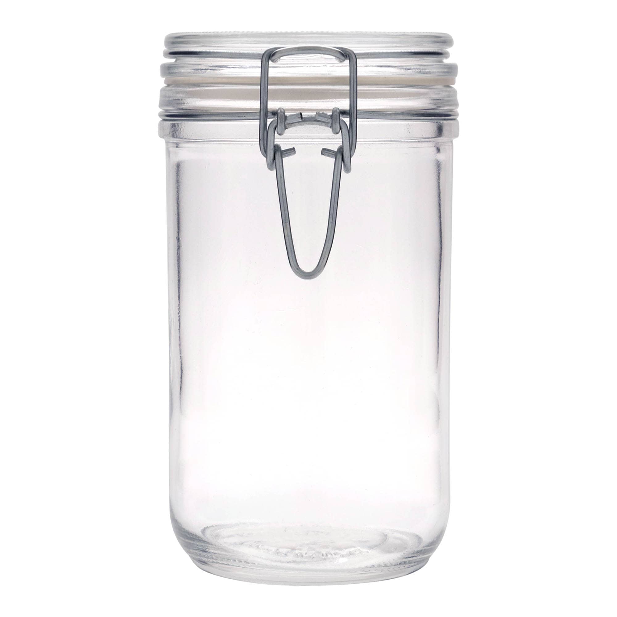 750 ml narulukollinen lasipurkki ”Fido”, suuaukko: narulukkolukko