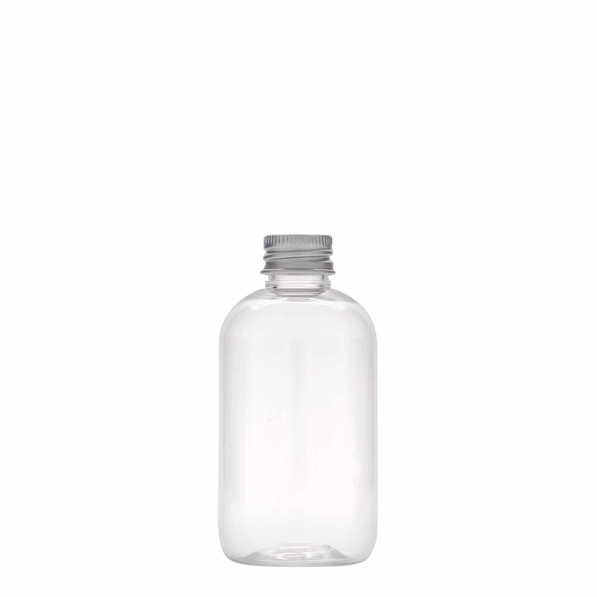 100 ml PET-pullo 'Boston', muovi, suu: GPI 20/410