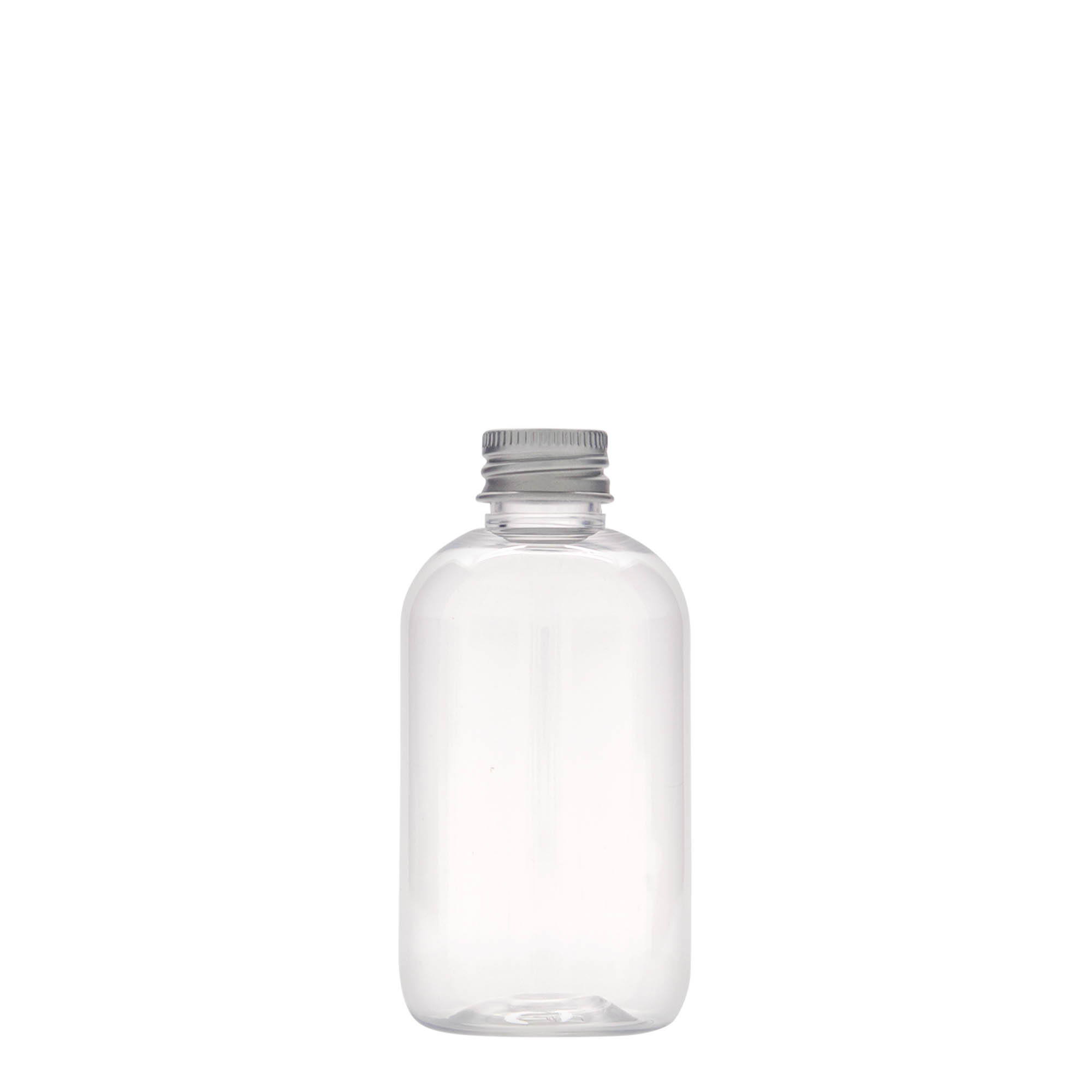 100 ml PET-pullo 'Boston', muovia, suuaukko: 20/410