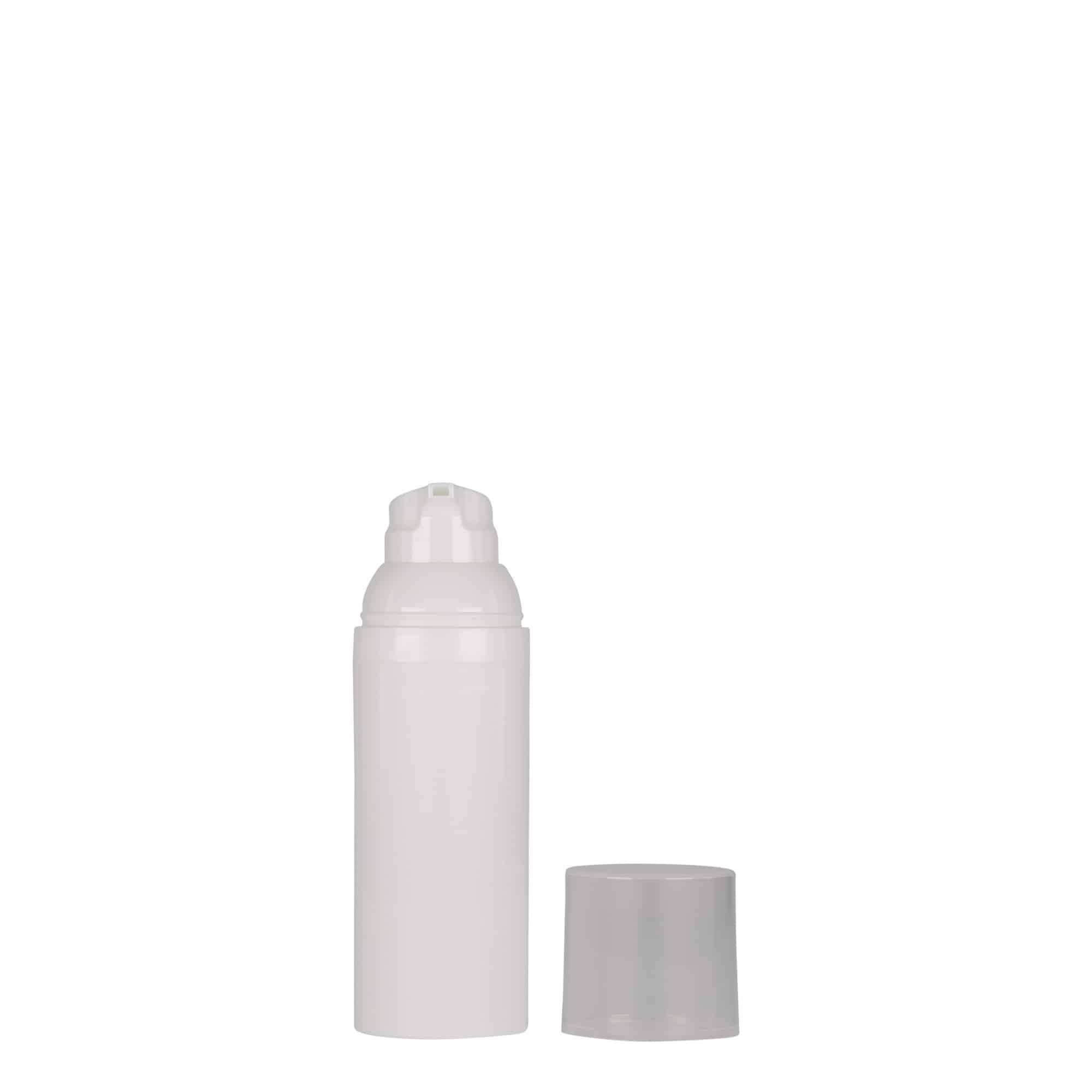 50 ml Airless-annostelija 'Mezzo', PP-muovi, valkoinen