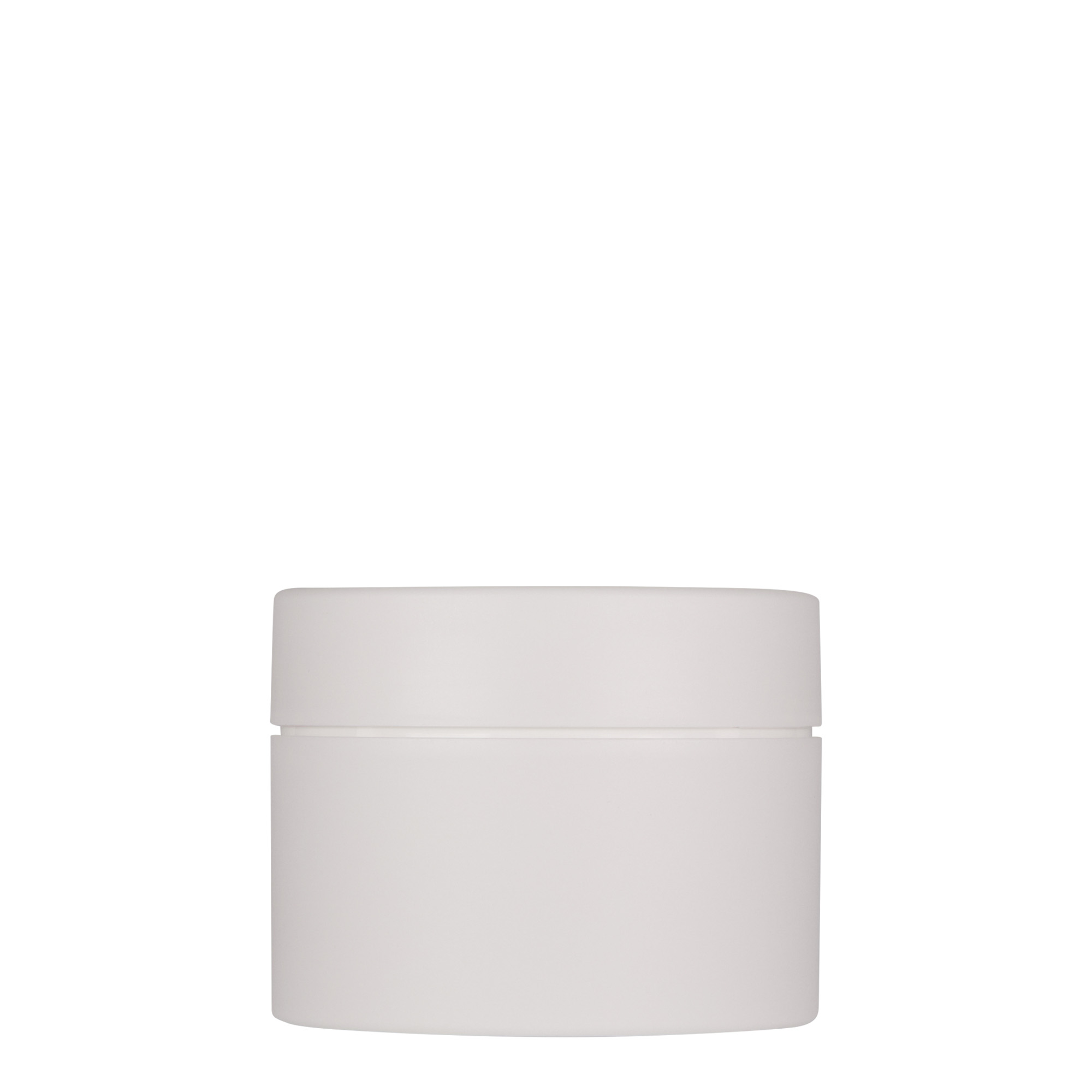 150 ml muovipurkki 'Antonella', PP, valkoinen, suuaukko: ruuvikorkki