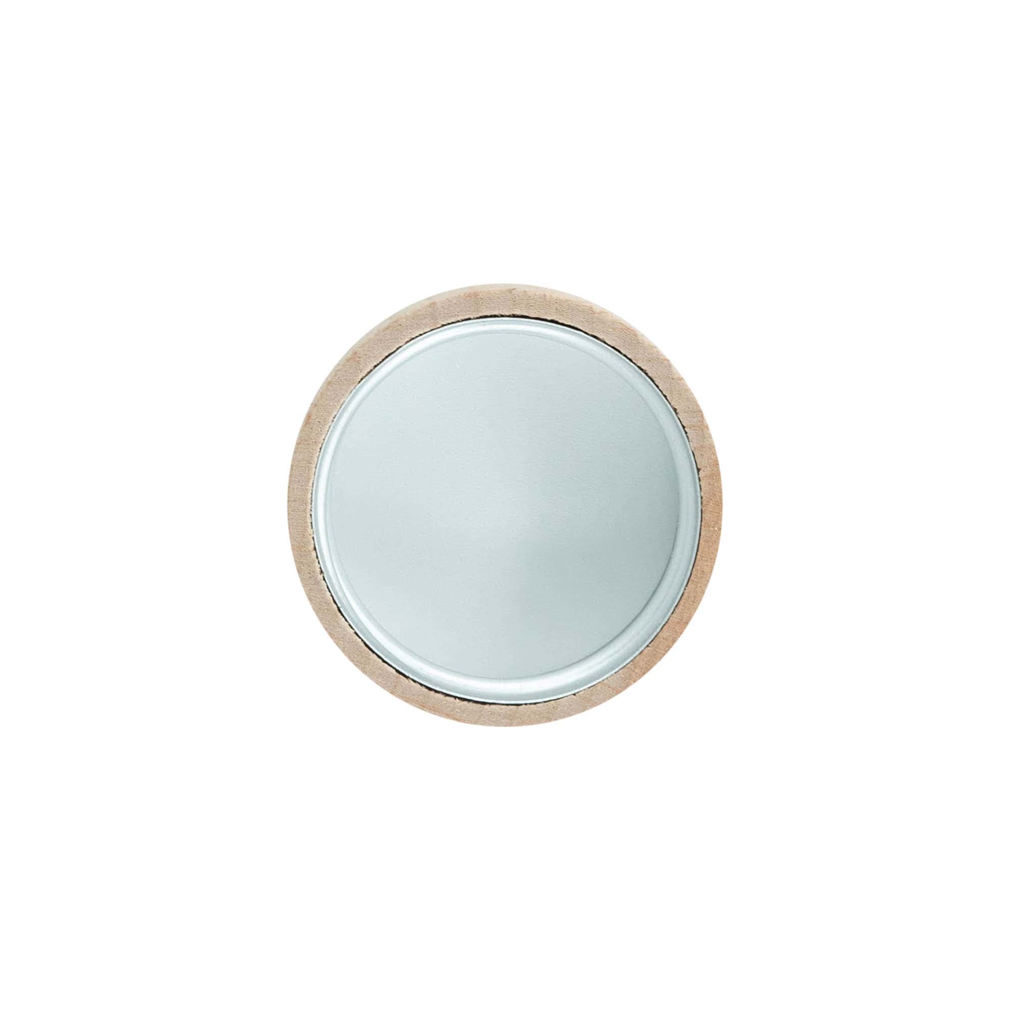 Ruuvikorkki, puu, beige, suuaukolle: GPI 33/400
