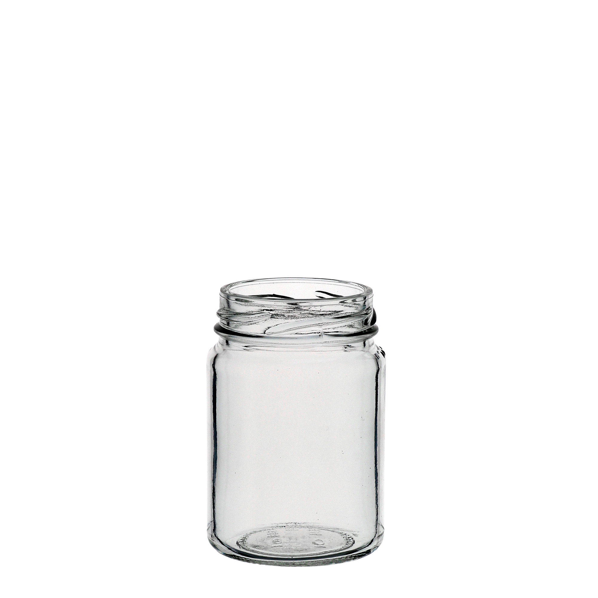 106 ml korkea pyöreä lasi, suuaukko: Twist-Off (TO 48) 106 ml korkea pyöreä lasi, suuaukko: Twist-Off (TO 48)