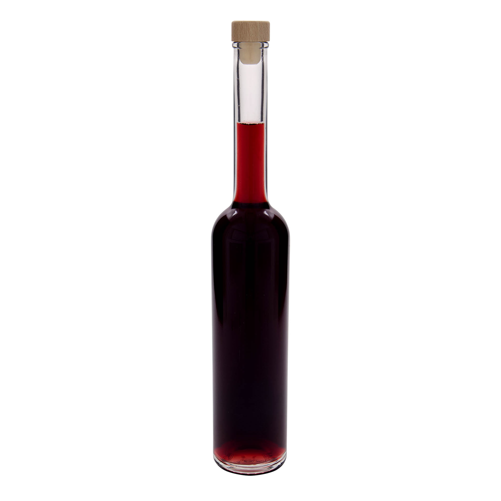 500 ml lasipullo 'Platina', suuaukko: korkki