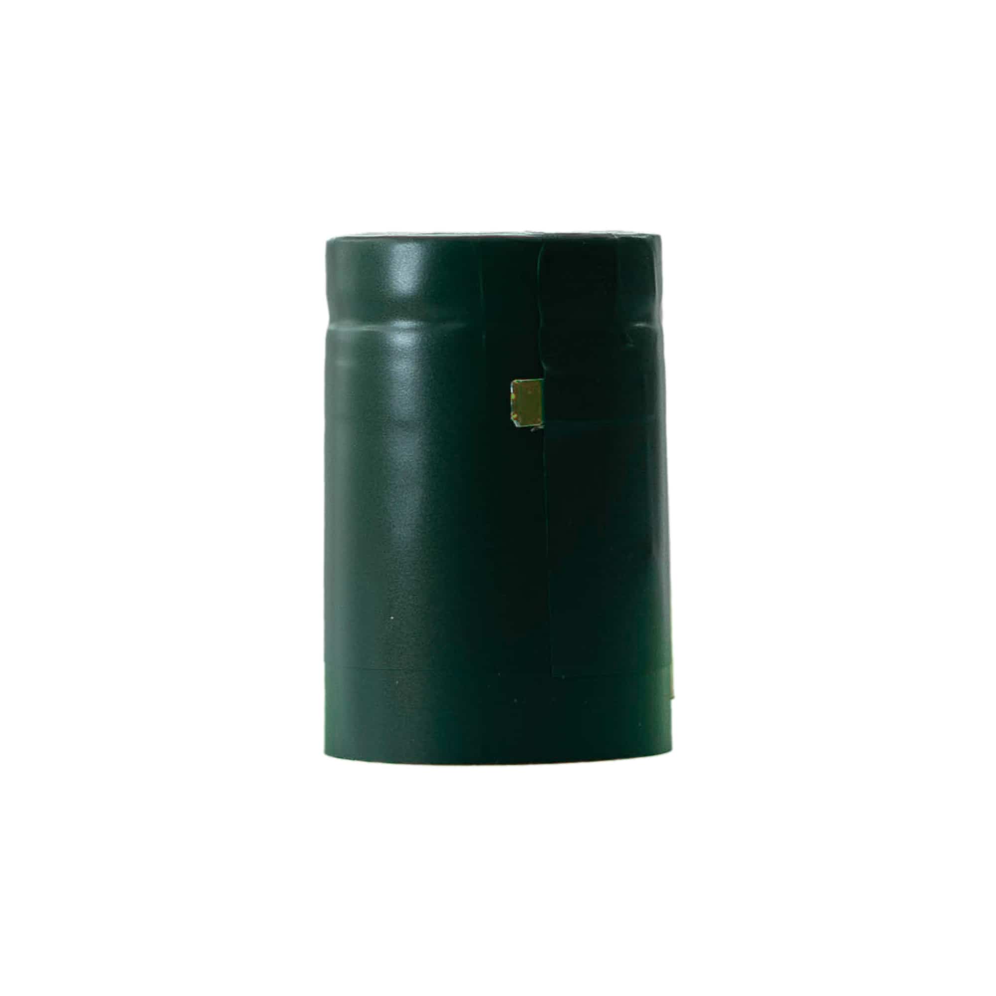 Kutistuskapseli 32x41, PVC-muovia, smaragdinvihreä Kutistuskapseli 32x41, PVC-muovia, smaragdinvihreä