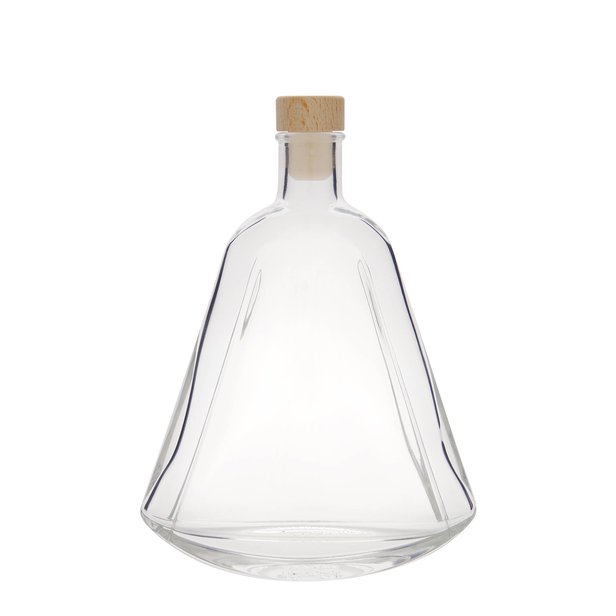 350 ml lasipullo 'Maurizio', ovaali, suuaukko: korkki 350 ml lasipullo 'Maurizio', ovaali, suuaukko: korkki
