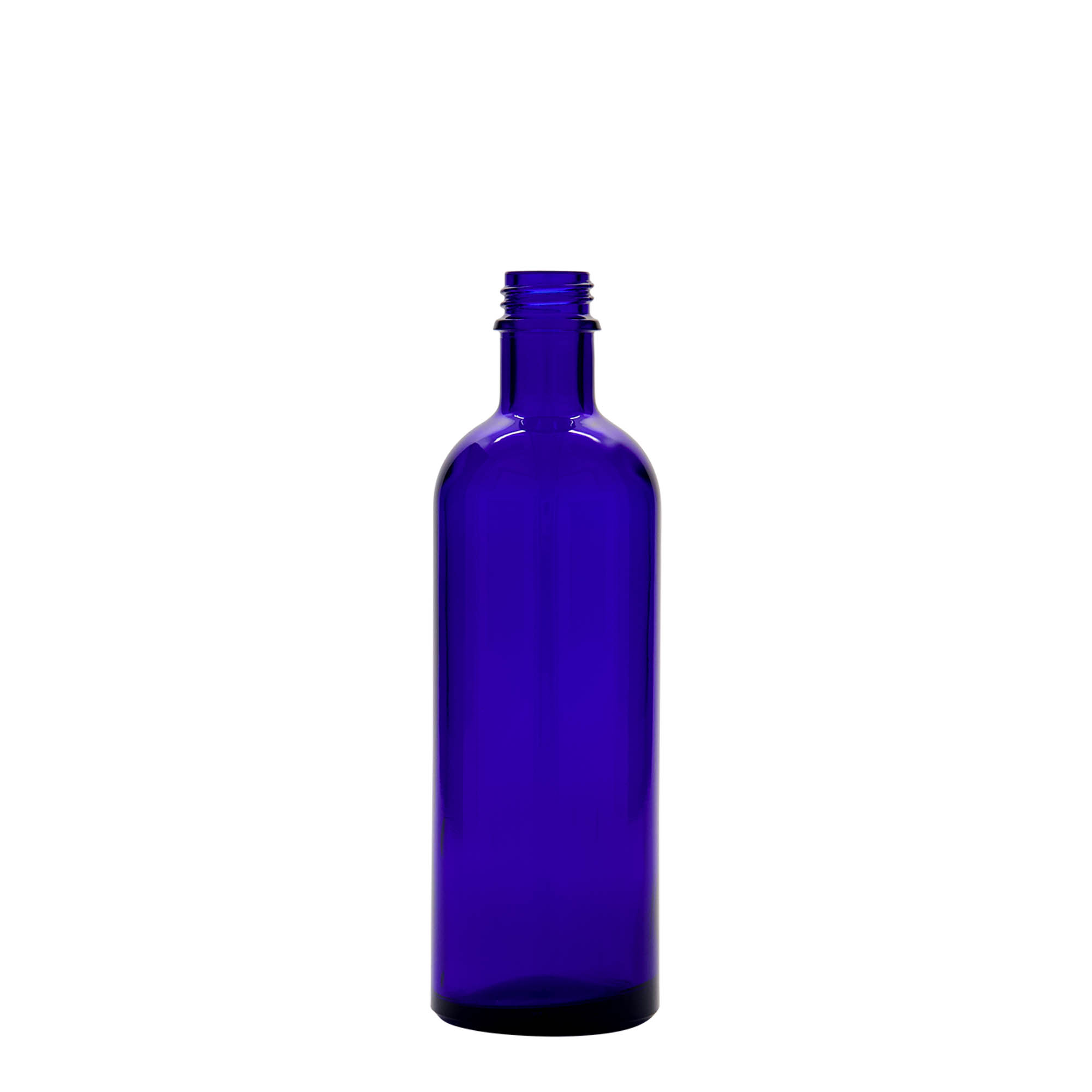 200 ml lääkeputkilo, lasia, kuninkaansininen, suuaukon koko: DIN 22 200 ml lääkeputkilo, lasia, kuninkaansininen, suuaukon koko: DIN 22