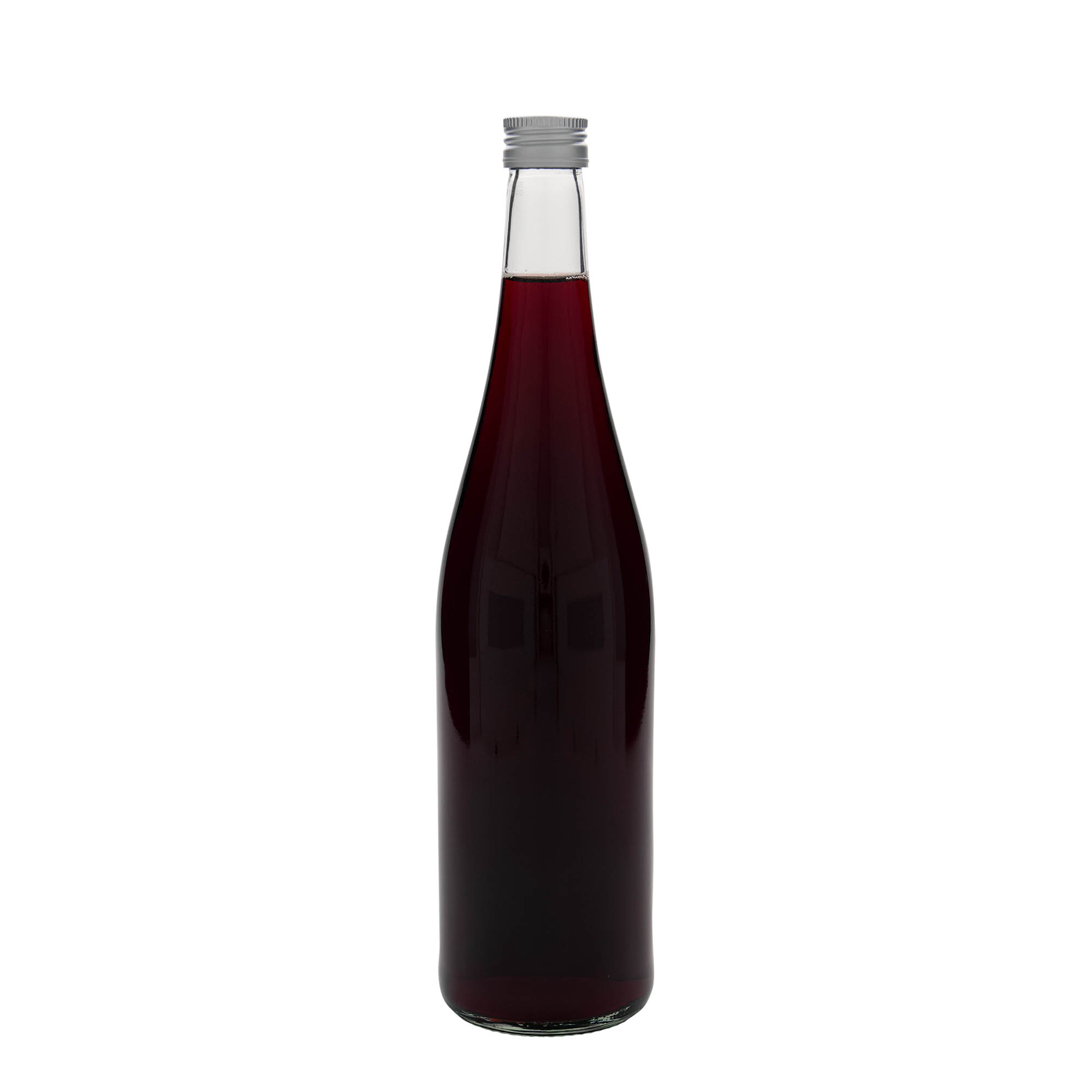 750 ml lasipullo 'Weinschlegel', suuaukko: PP 28