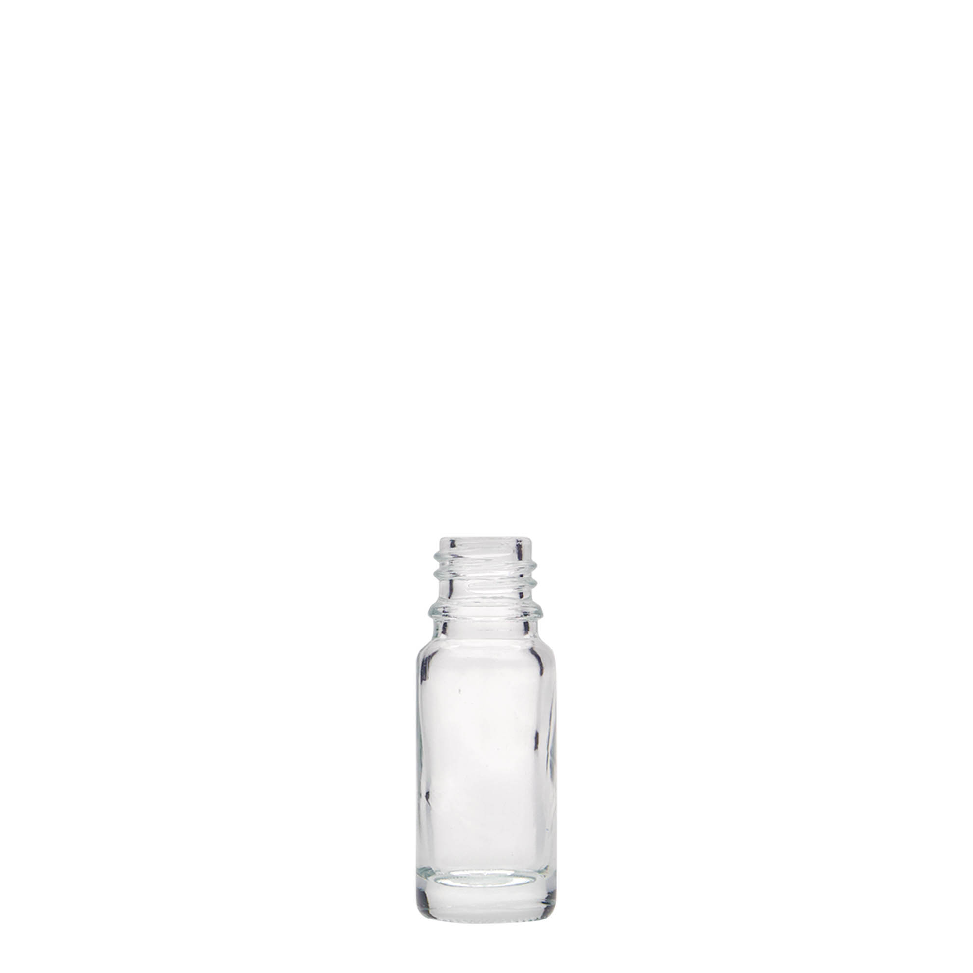 10 ml lääkeputkilo, lasia, suuaukko: DIN 18 10 ml lääkeputkilo, lasia, suuaukko: DIN 18