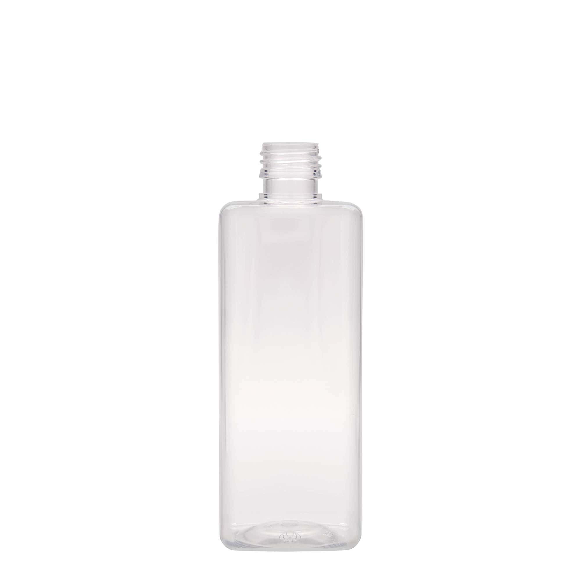 500 ml PET-pullo 'Karl', neliömäinen, muovia, suuaukko: PP 28