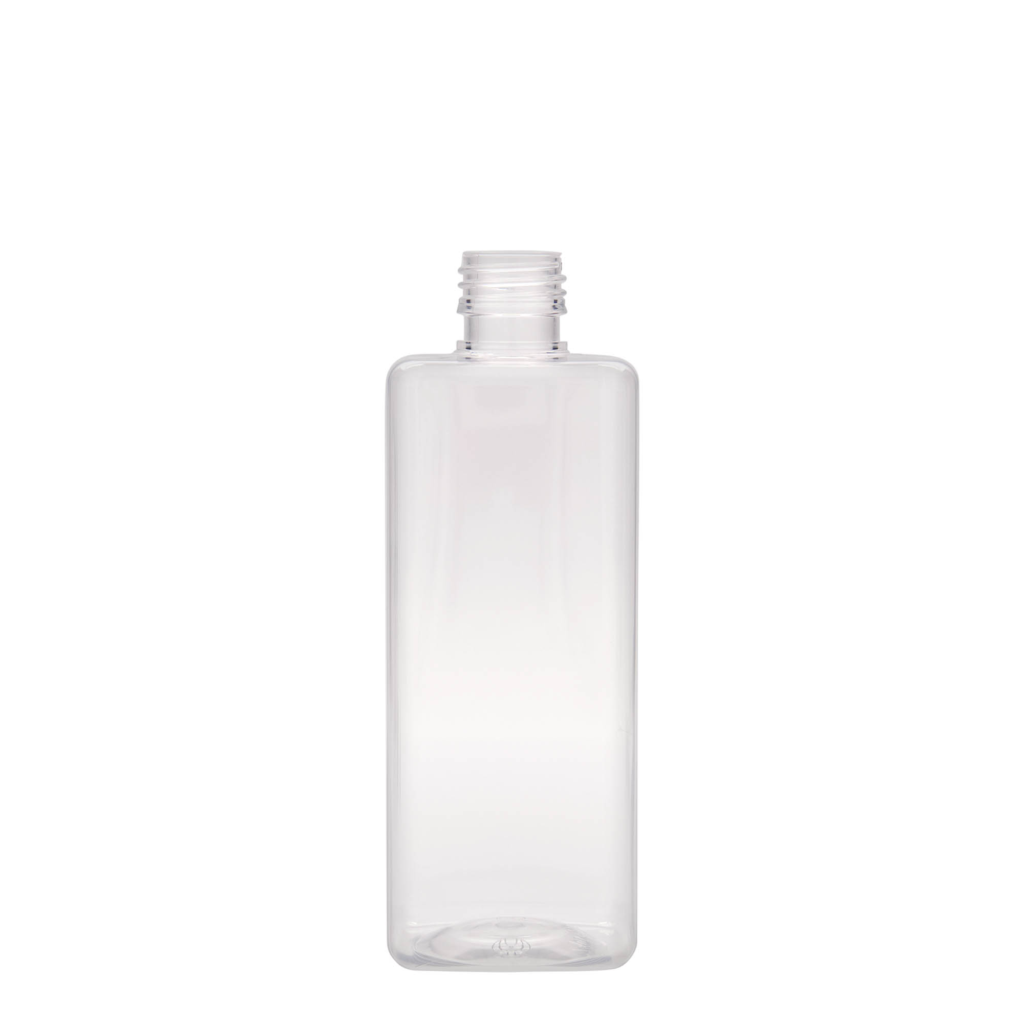 500 ml PET-pullo 'Karl', neliömäinen, muovia, suuaukko: PP 28 500 ml PET-pullo 'Karl', neliömäinen, muovia, suuaukko: PP 28