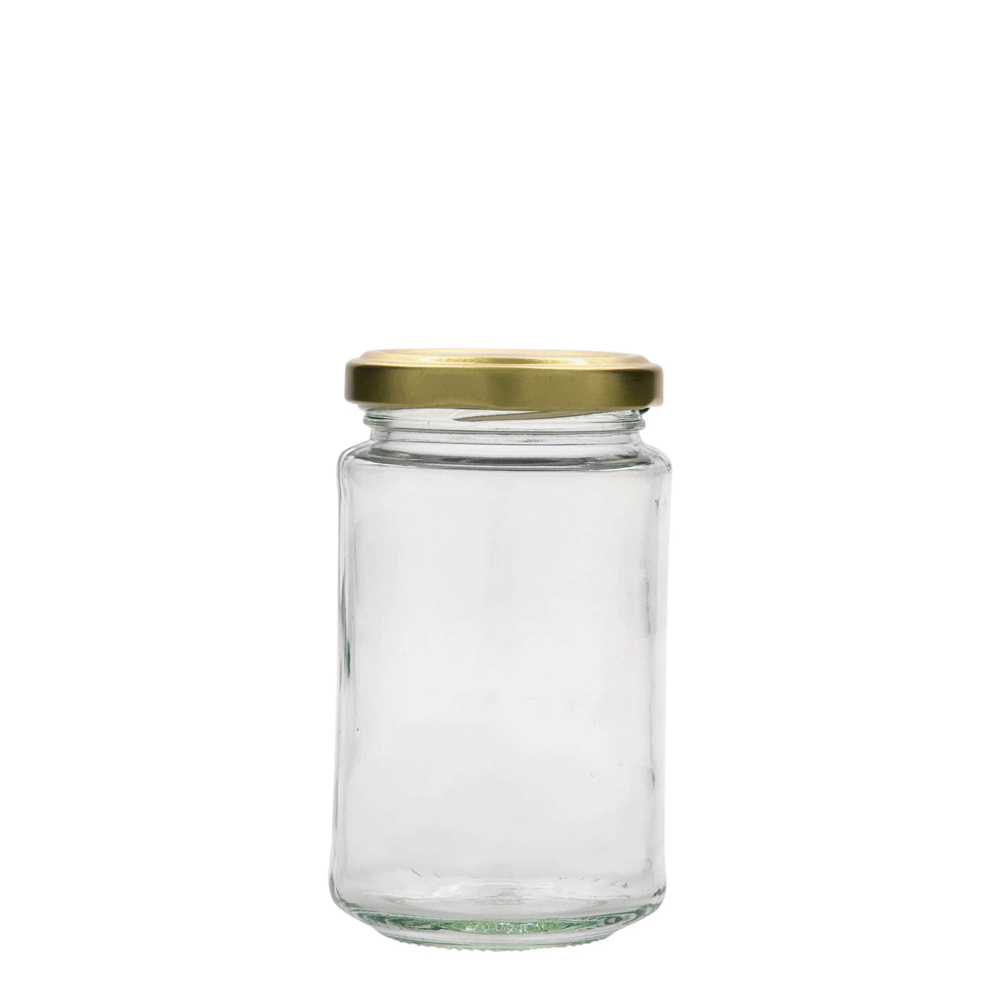 250 ml korkea pyöreä lasi, suuaukko: Twist-off (TO 58)