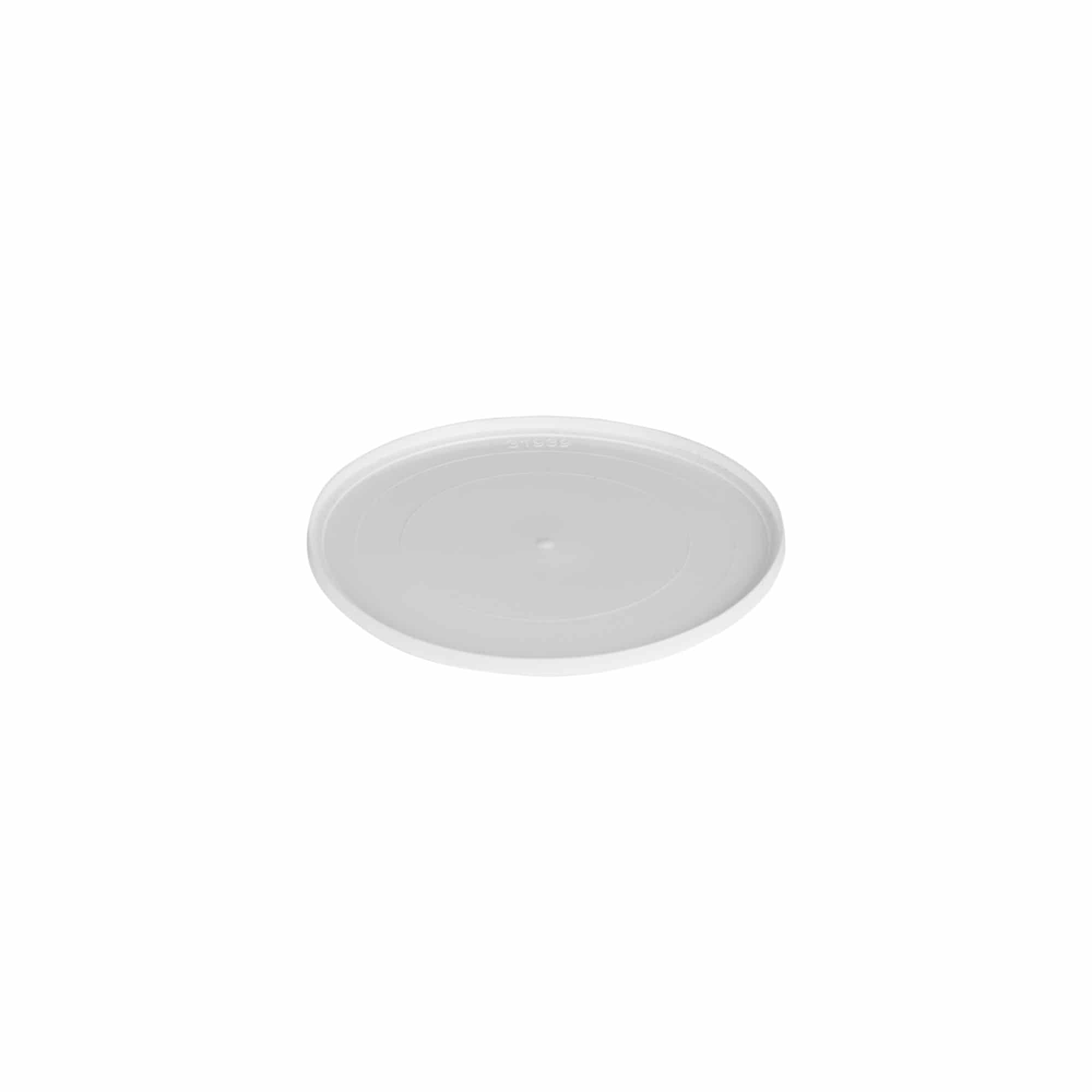 Suojalevy 150 ml 'Bianca' -maljalle, PP-muovia, valkoinen
