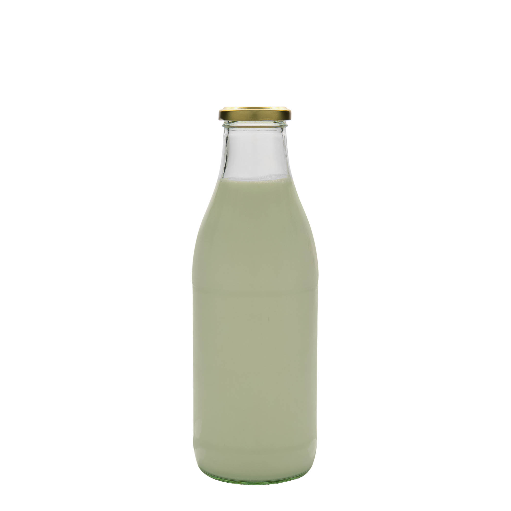 1 000 ml Lorenzo-pullo leveällä kaulalla, suuaukko: Twist-off (TO 48)