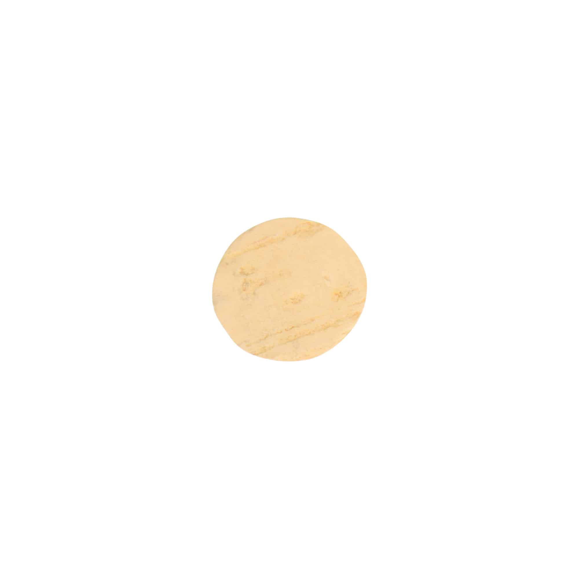 Suippo korkki 14-17 x 22, puristettava korkki, beige, suu: korkki