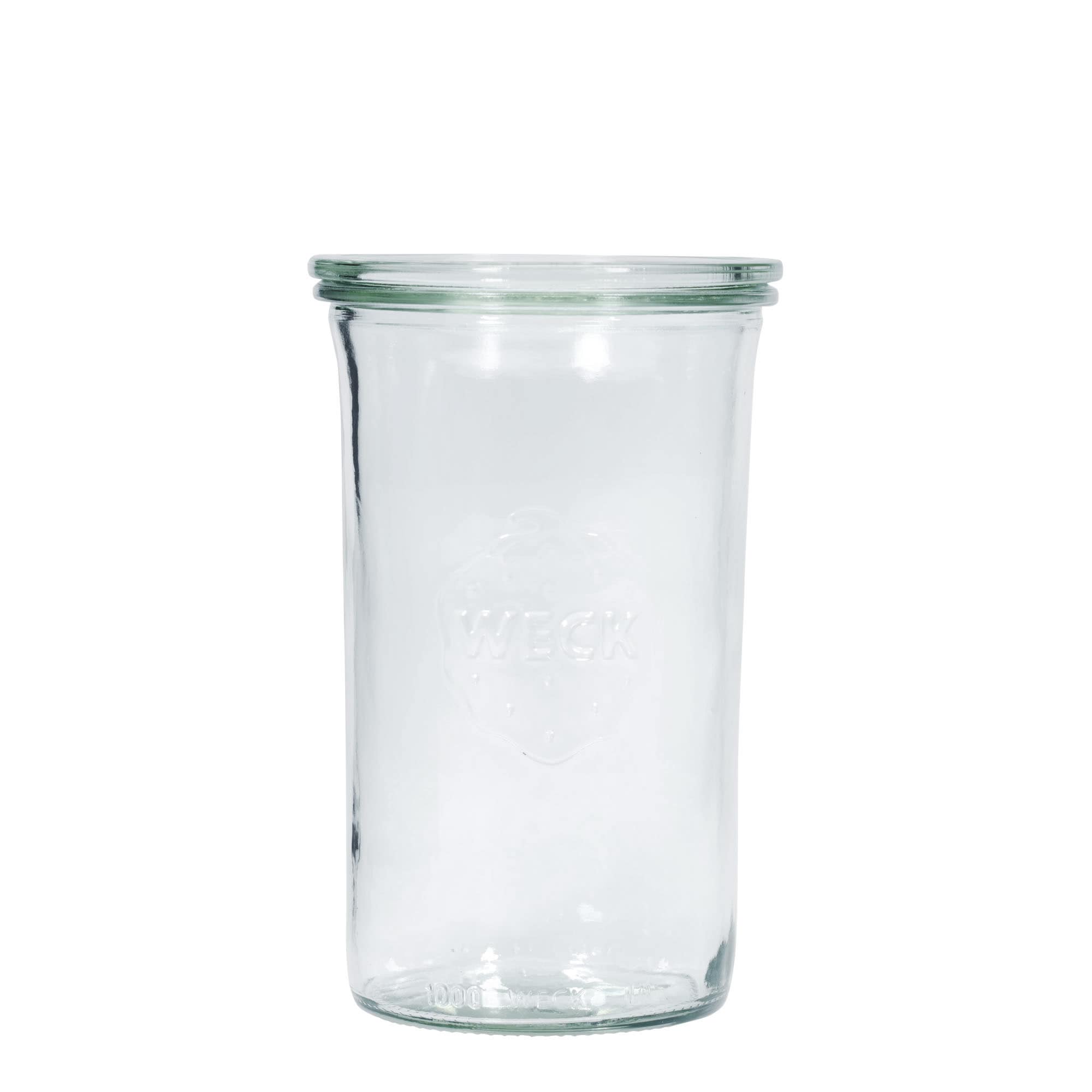 1.000 ml WECK-kaatopurkki #, suuaukko: pyöreä reuna