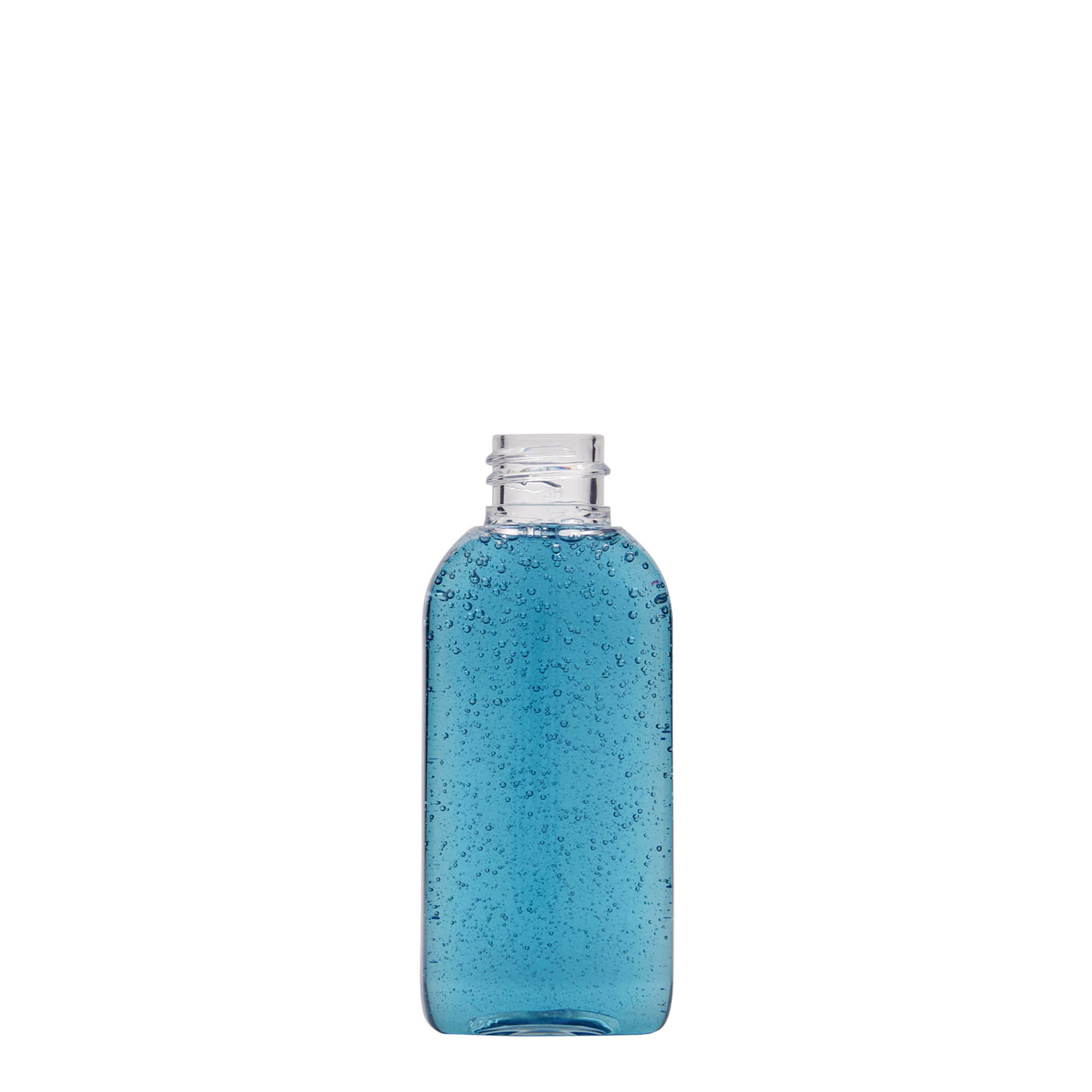 50 ml PET-pullo 'Iris', ovaali, muovia, suuaukko: 20/410