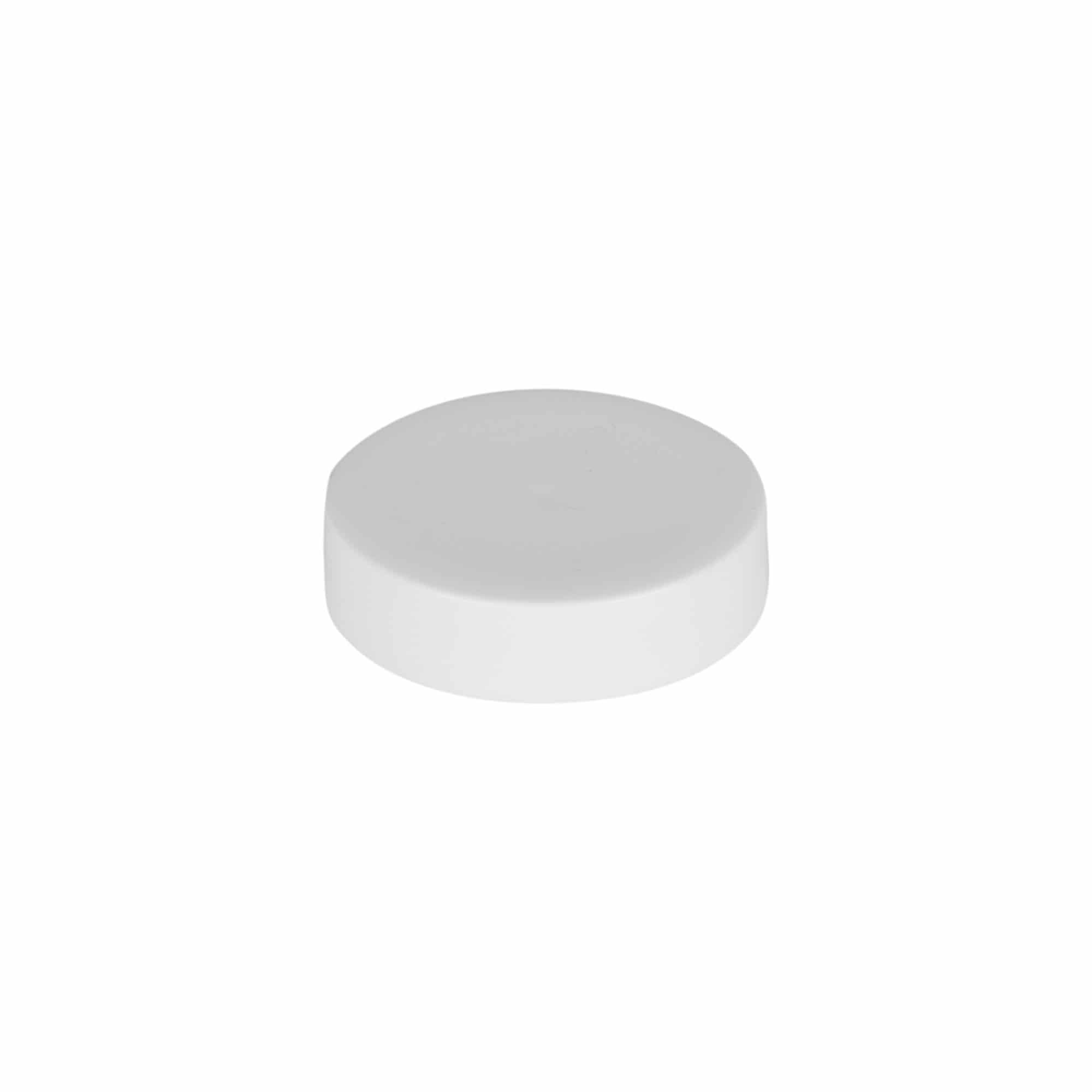 Ruuvikorkki 10 ml:lle 'Antonella', PP-muovia, valkoinen Ruuvikorkki 10 ml:lle 'Antonella', PP-muovia, valkoinen