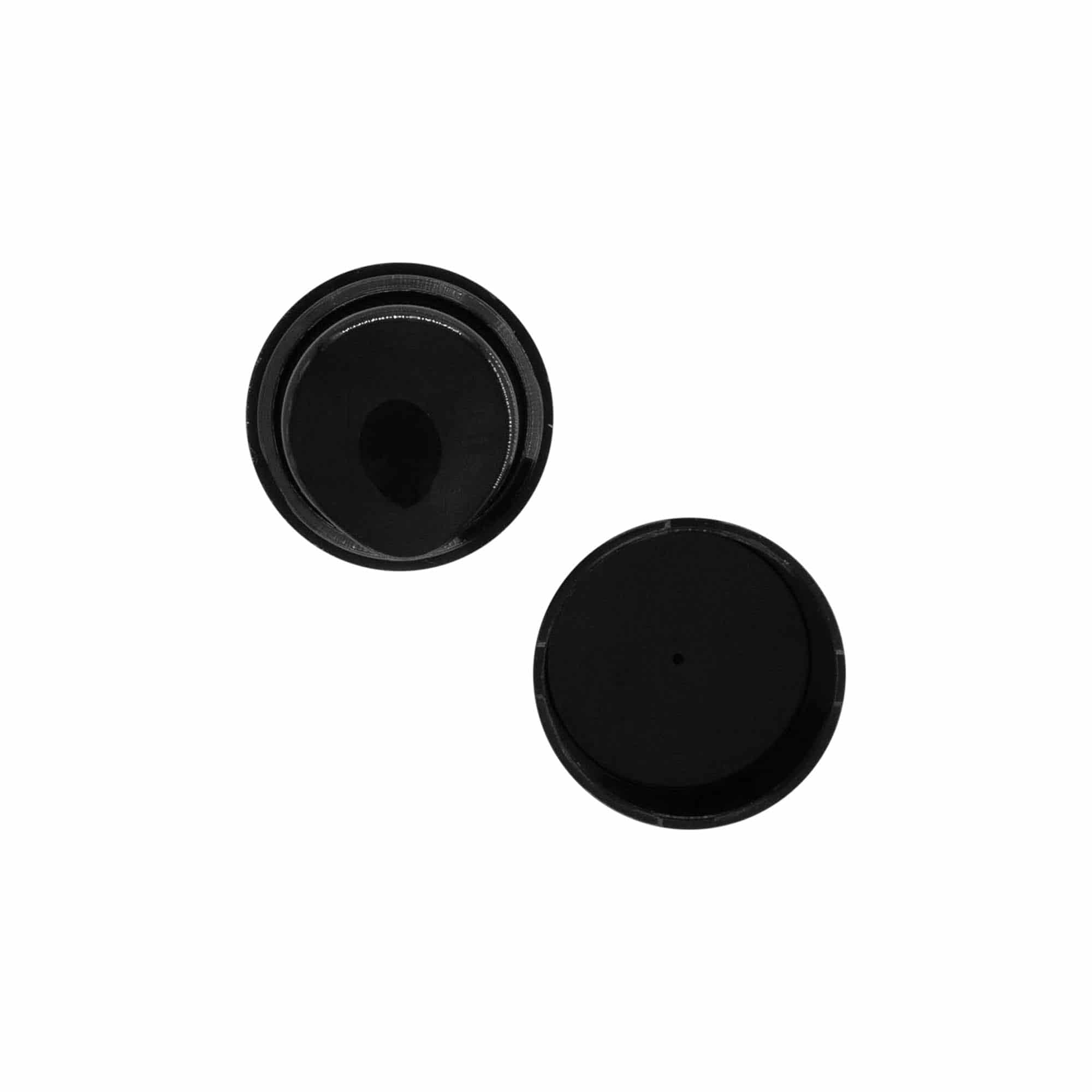 Airless Dispenser -pumppupää 'Nano', PP-muovi, musta