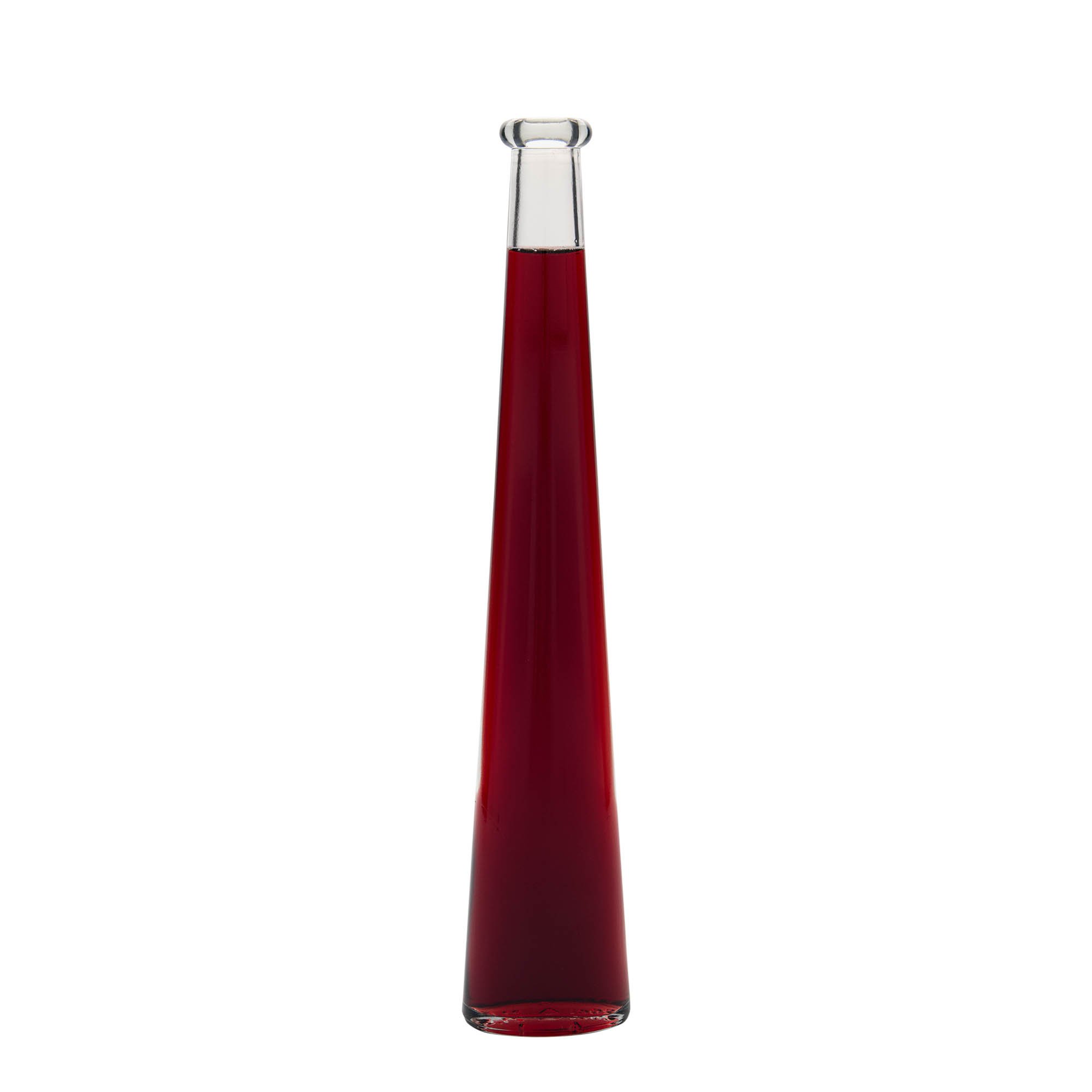 200 ml lasipullo 'Dama Ovale', soikea, suuaukko: korkki