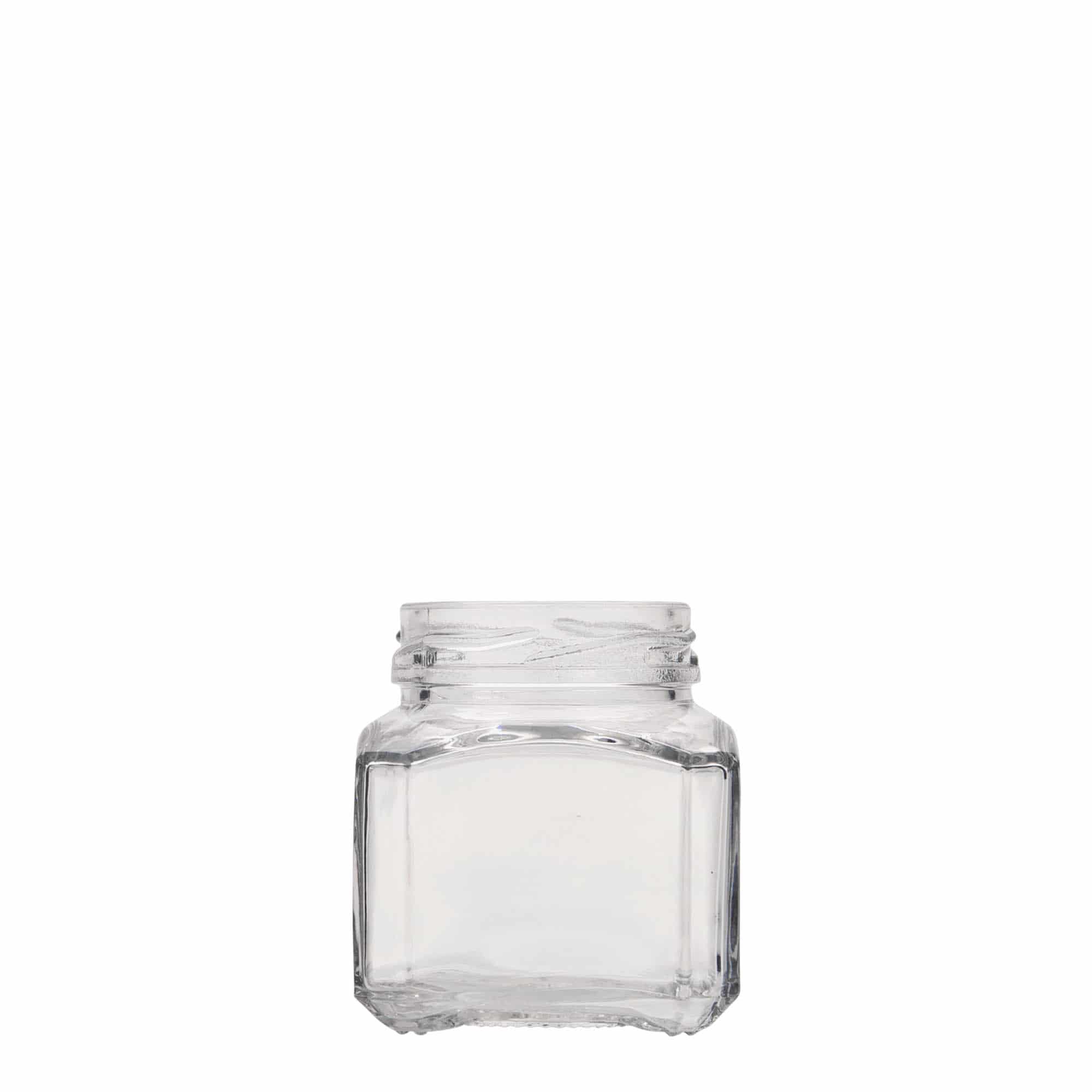 106 ml nelikulmainen lasi 'Mailand', suuaukko: Twist-Off (TO 48)