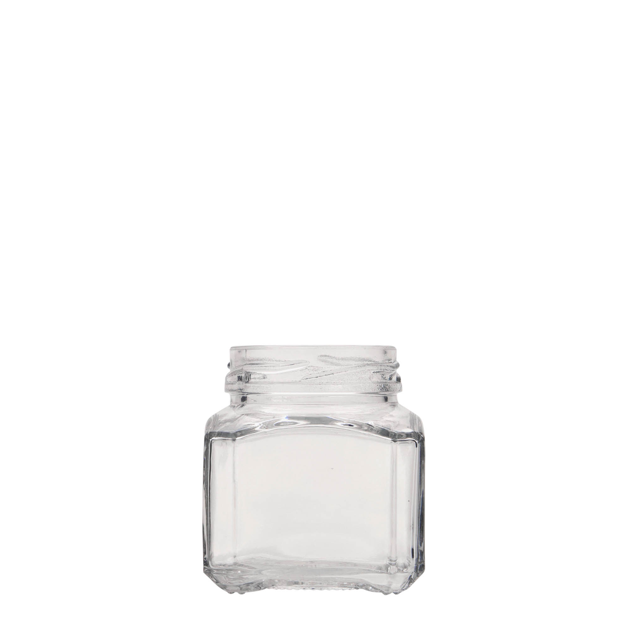 106 ml nelikulmainen lasi 'Mailand', suuaukko: Twist-Off (TO 48) 106 ml nelikulmainen lasi 'Mailand', suuaukko: Twist-Off (TO 48)