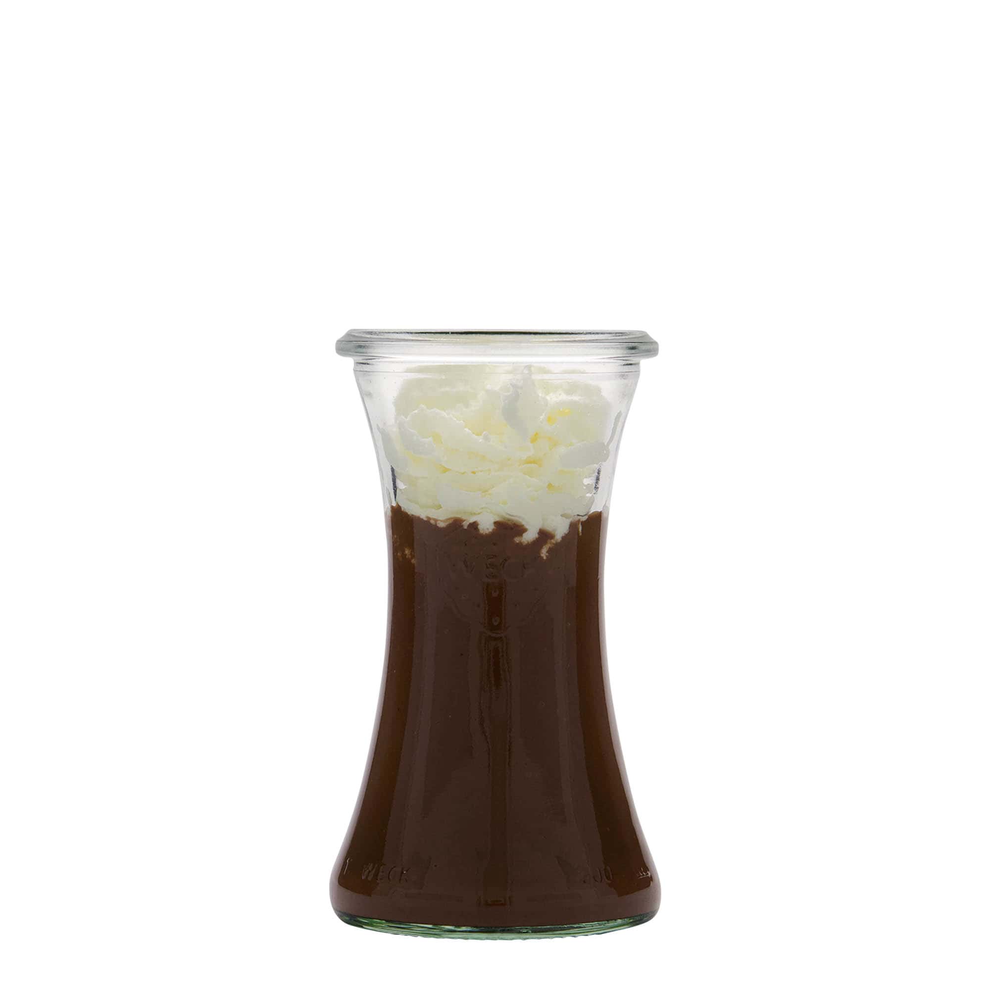 200 ml WECK-herkkulasia, suuaukko: pyöreä reuna 200 ml WECK-herkkulasia, suuaukko: pyöreä reuna