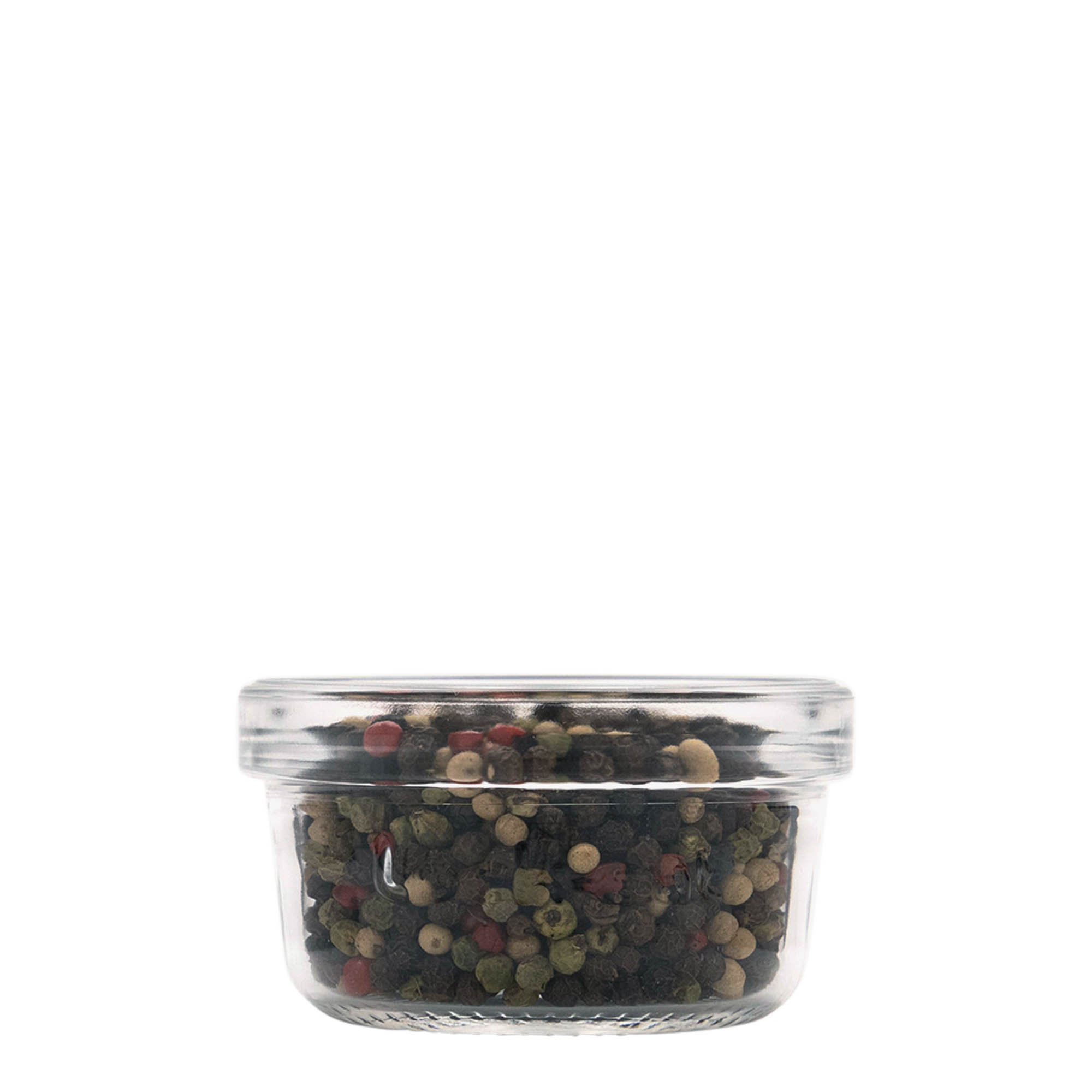 80 ml puristuskorkillinen lasipurkki 'Lock-Eat', suuaukko: puristuskorkki