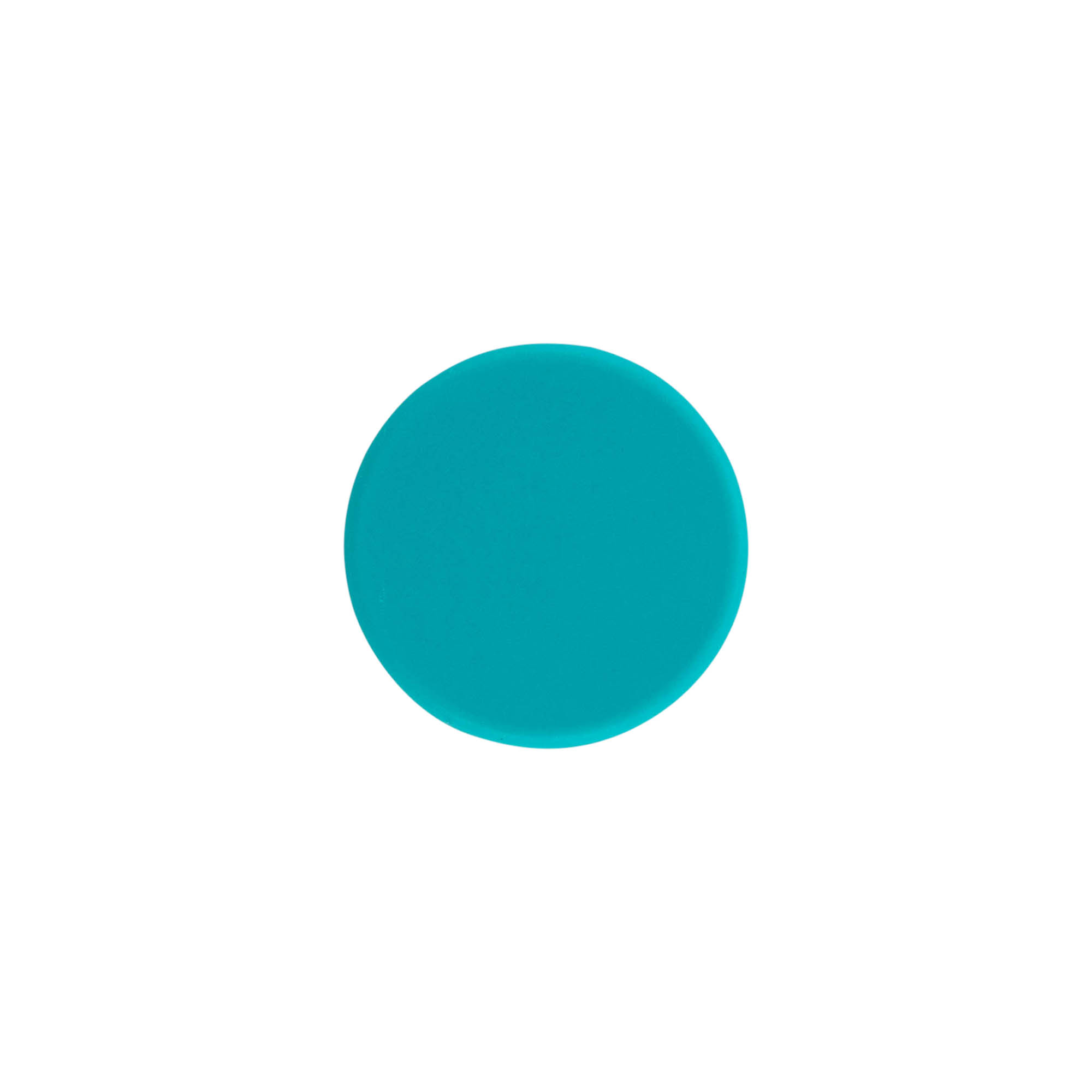 Ruuvikorkki, ABS-muovia, turkoosi, suuaukkoon: GPI 28/400