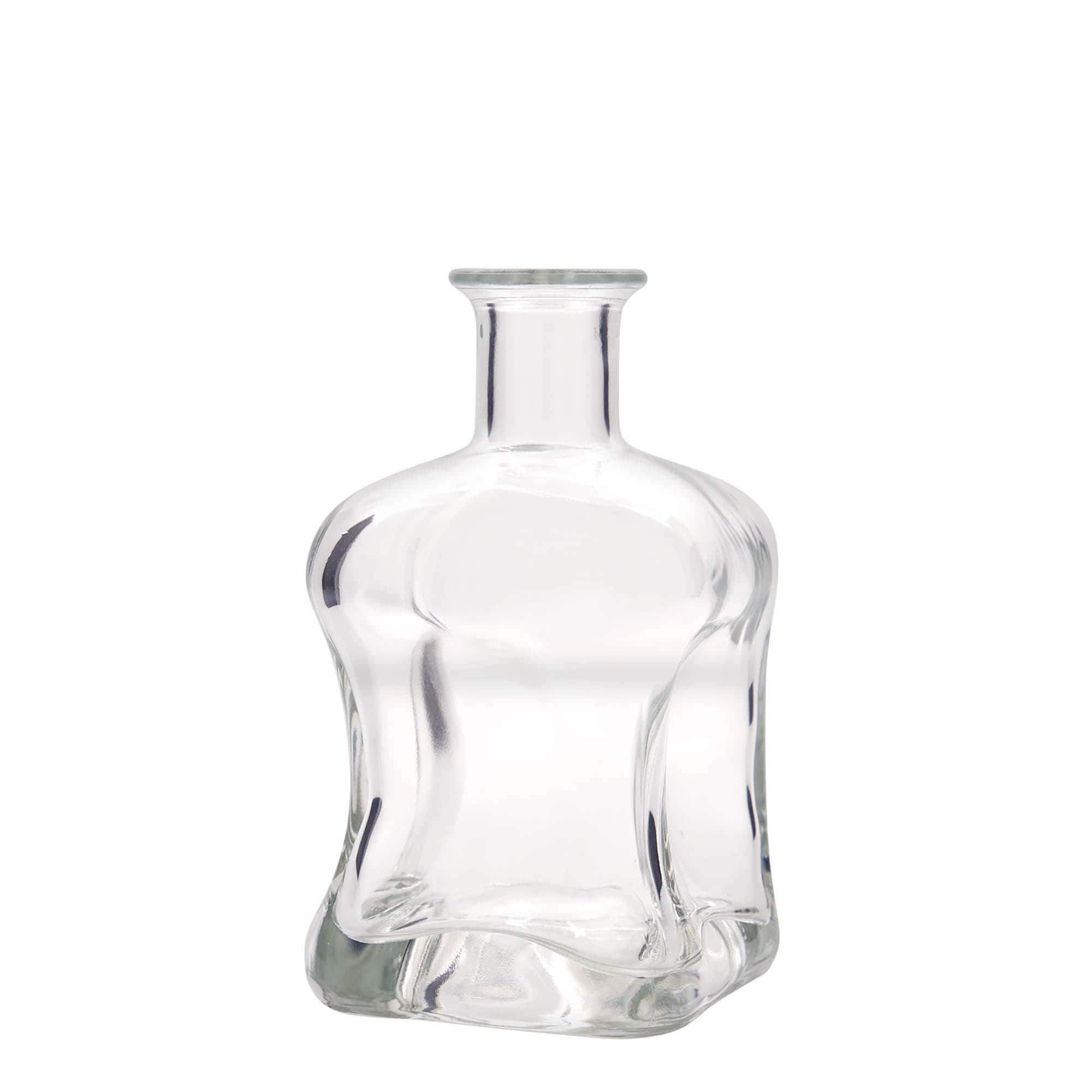 500 ml lasipullo 'Dublin', neliömäinen, suuaukko: korkki 500 ml lasipullo 'Dublin', neliömäinen, suuaukko: korkki