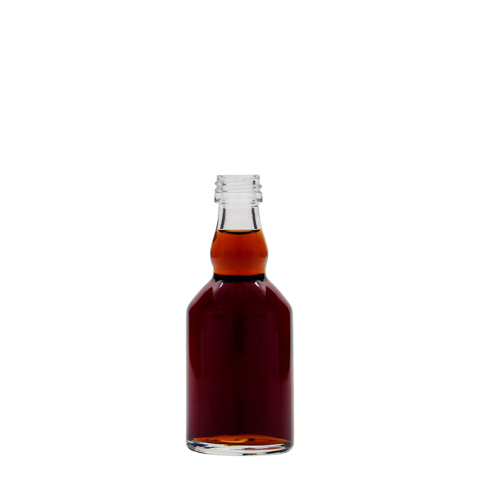 50 ml lasipullo 'Georgio', suuaukko: PP 18 50 ml lasipullo 'Georgio', suuaukko: PP 18