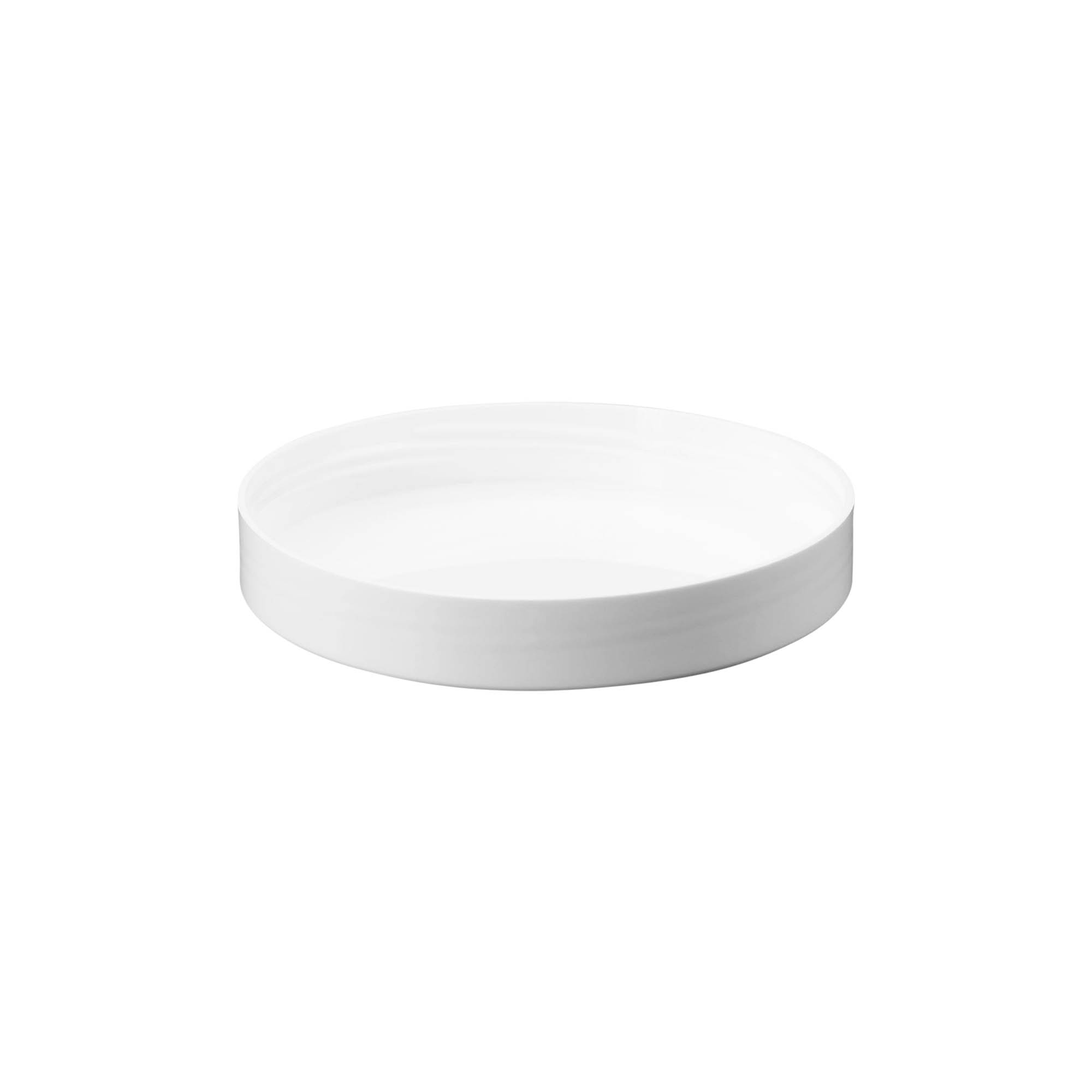 Ruuvikorkki 'White Line' 250 ml, PP-muovi, valkoinen Ruuvikorkki 'White Line' 250 ml, PP-muovi, valkoinen