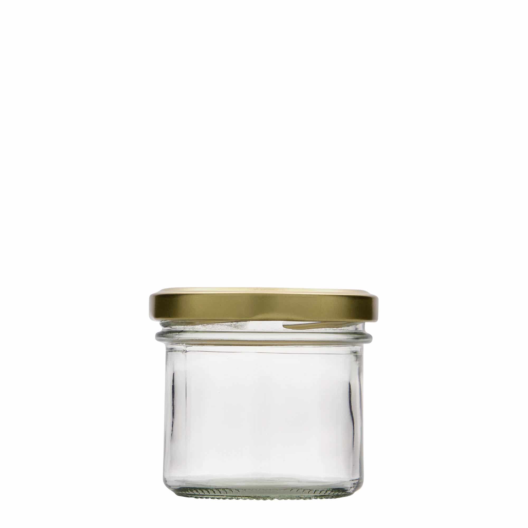 125 ml sylinterimäinen lasipurkki, suu: Twist-Off (TO 66)