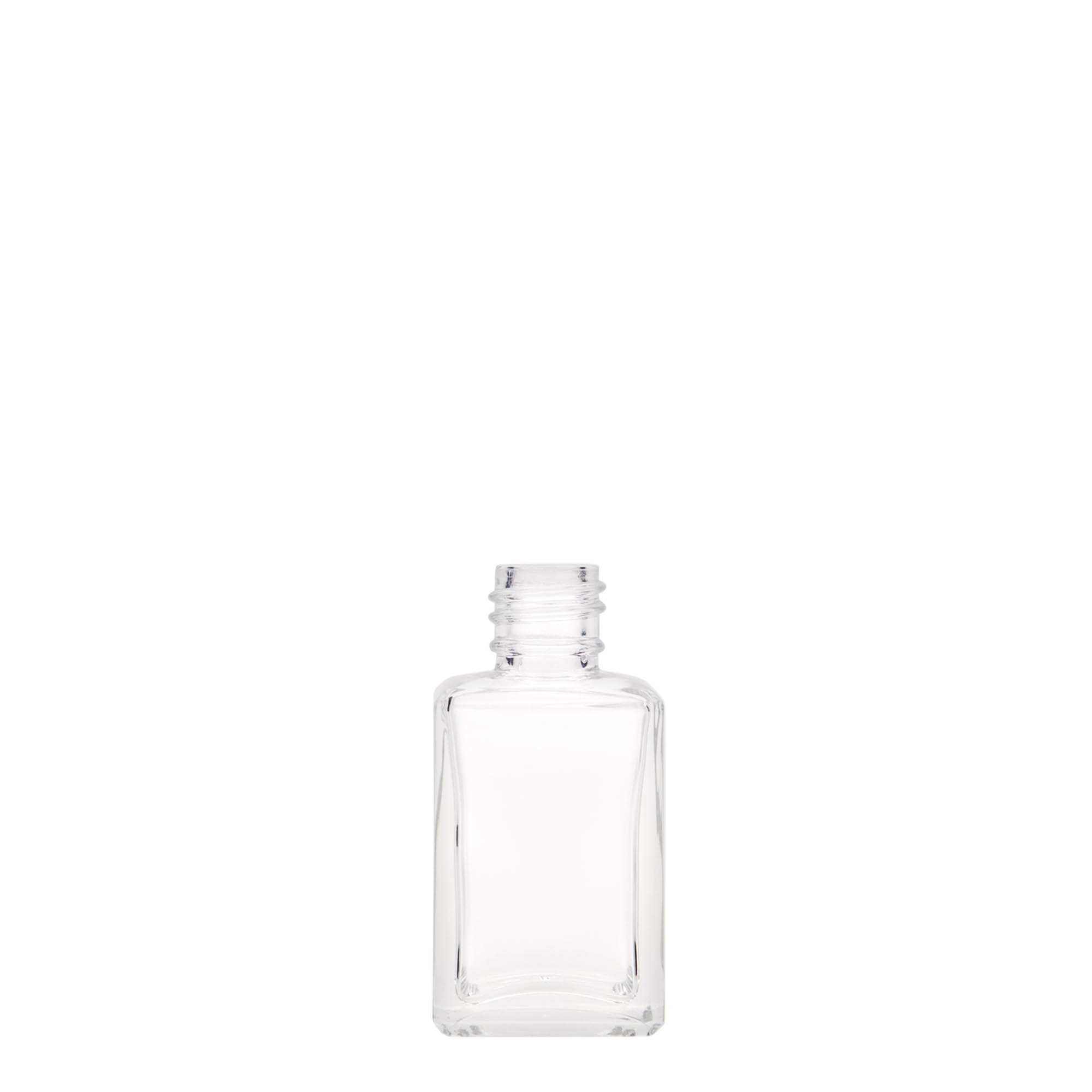 30 ml lasipullo ”Tamme”, neliömäinen, suuaukko: PP 18
