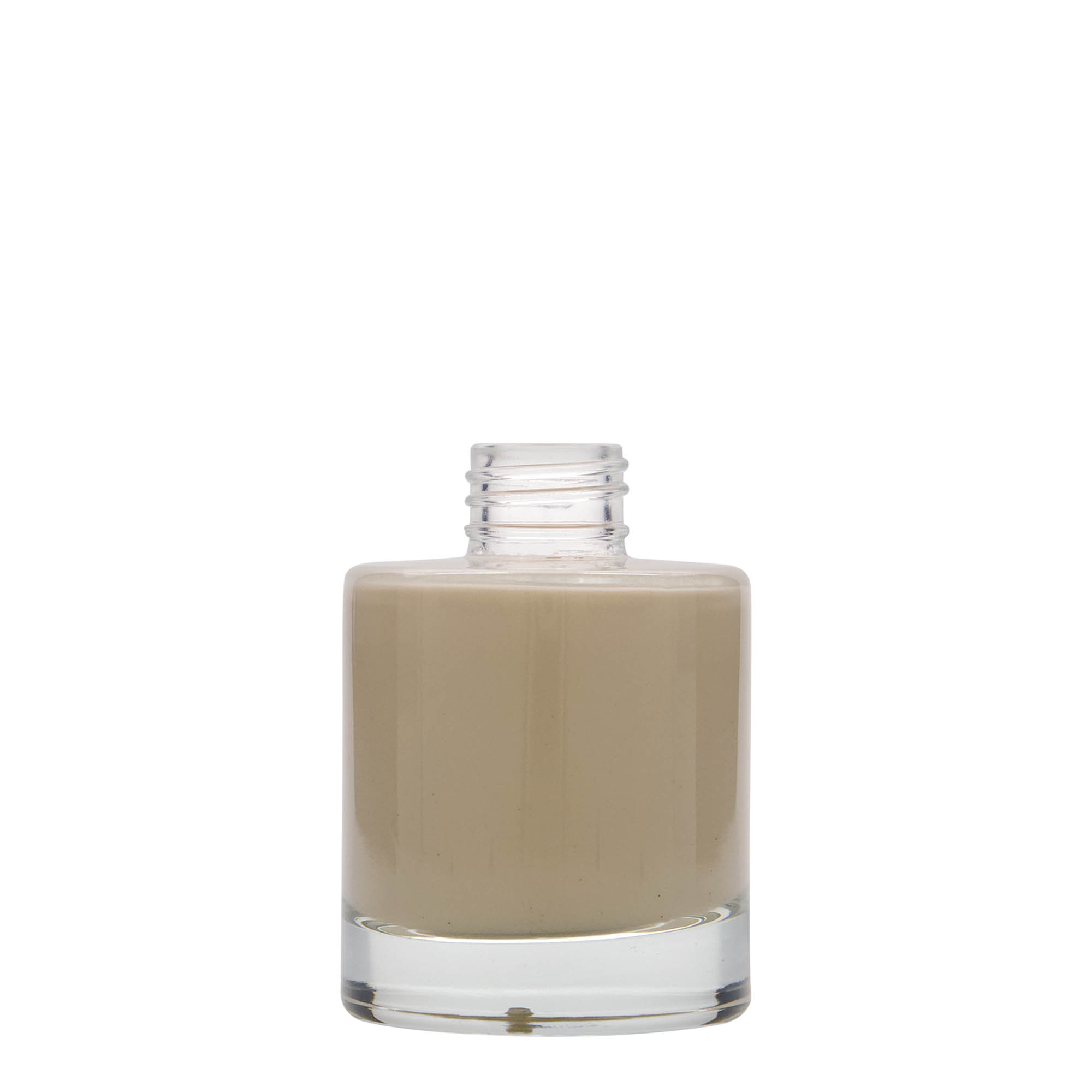 100 ml lasipullo 'Flamenco', suu: GPI 28/410