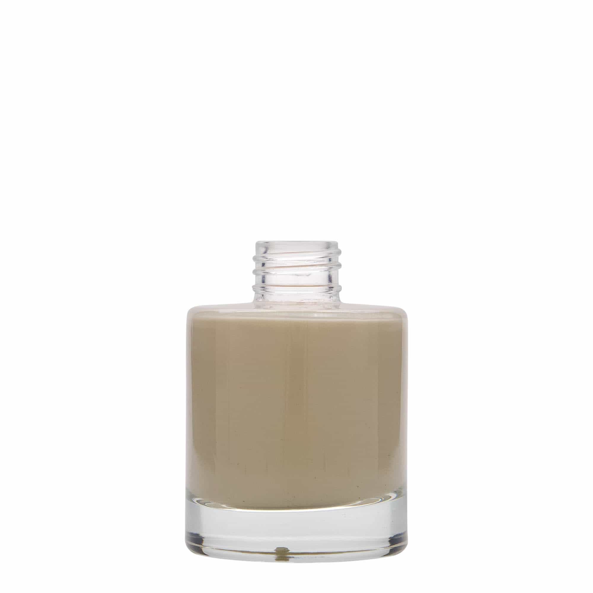 100 ml lasipullo 'Flamenco', suu: 28/410