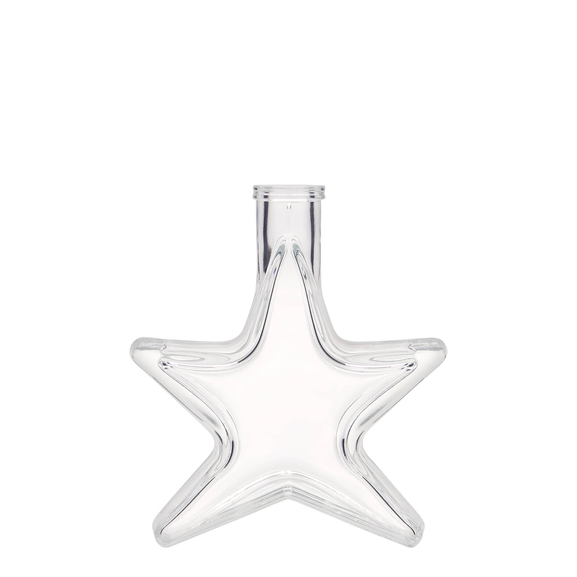 100 ml lasipullo 'Tähti', suuaukko: korkki
