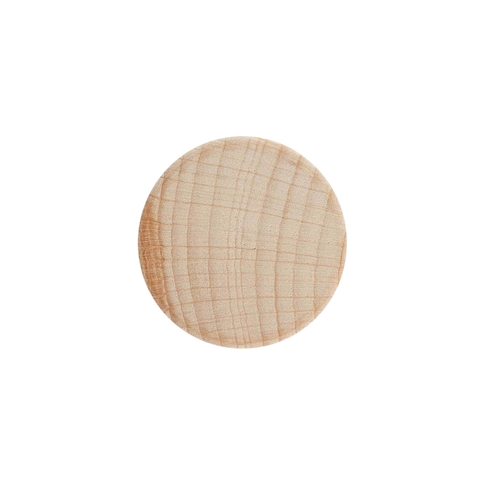 Ruuvikorkki, puu, beige, suuaukolle: GPI 33/400