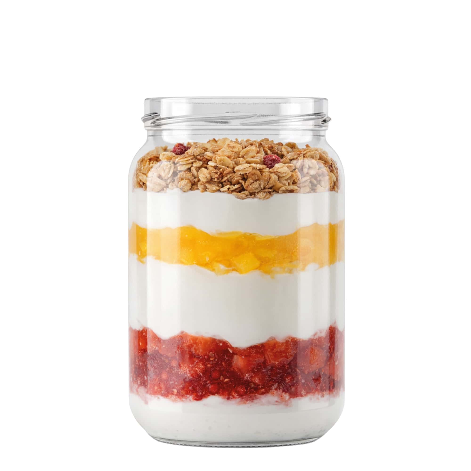 720 ml purkkilasi II, suuaukko: kierrekorkki (TO 82)