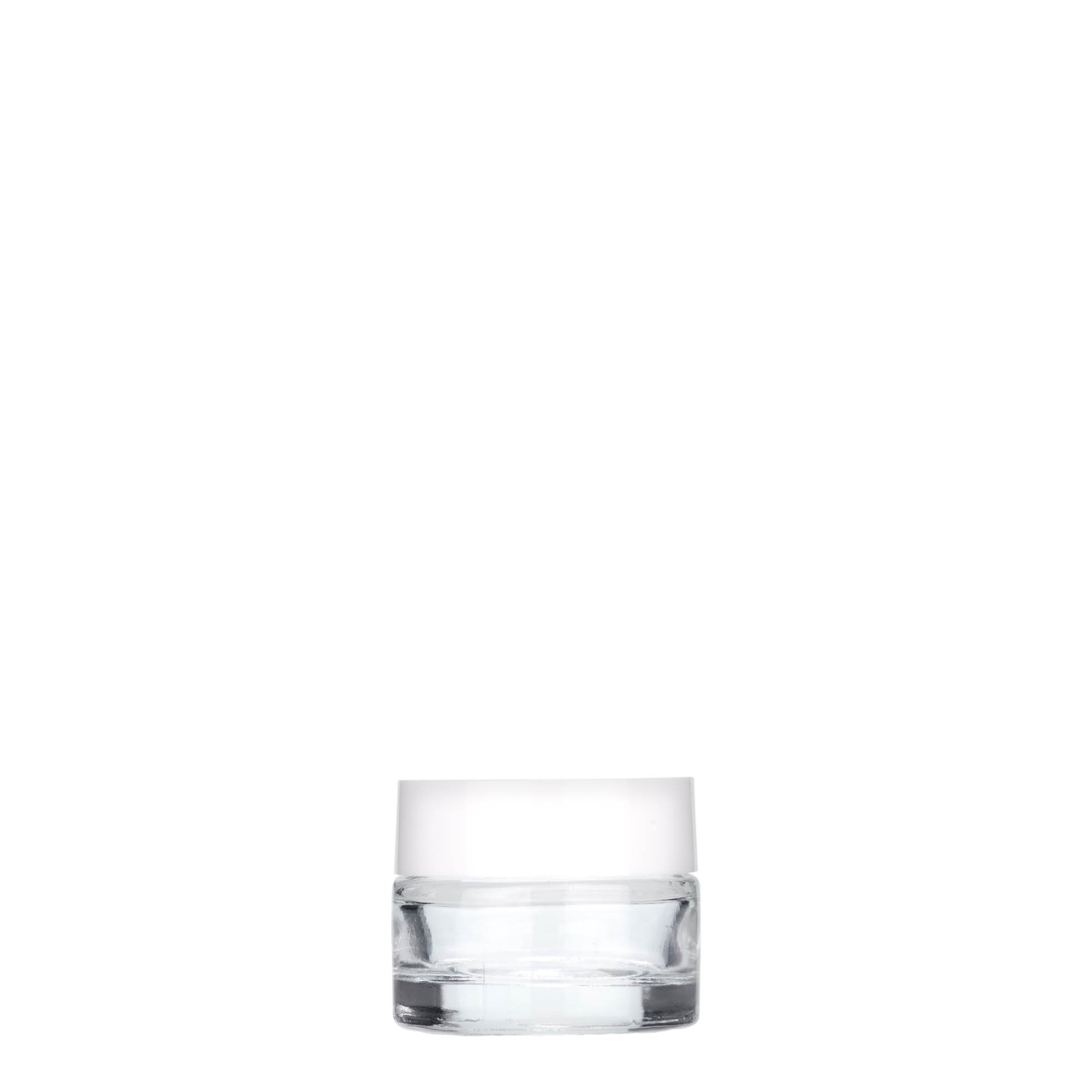 5 ml purkki 'Beauty', lasia, suuaukko: ruuvikorkki