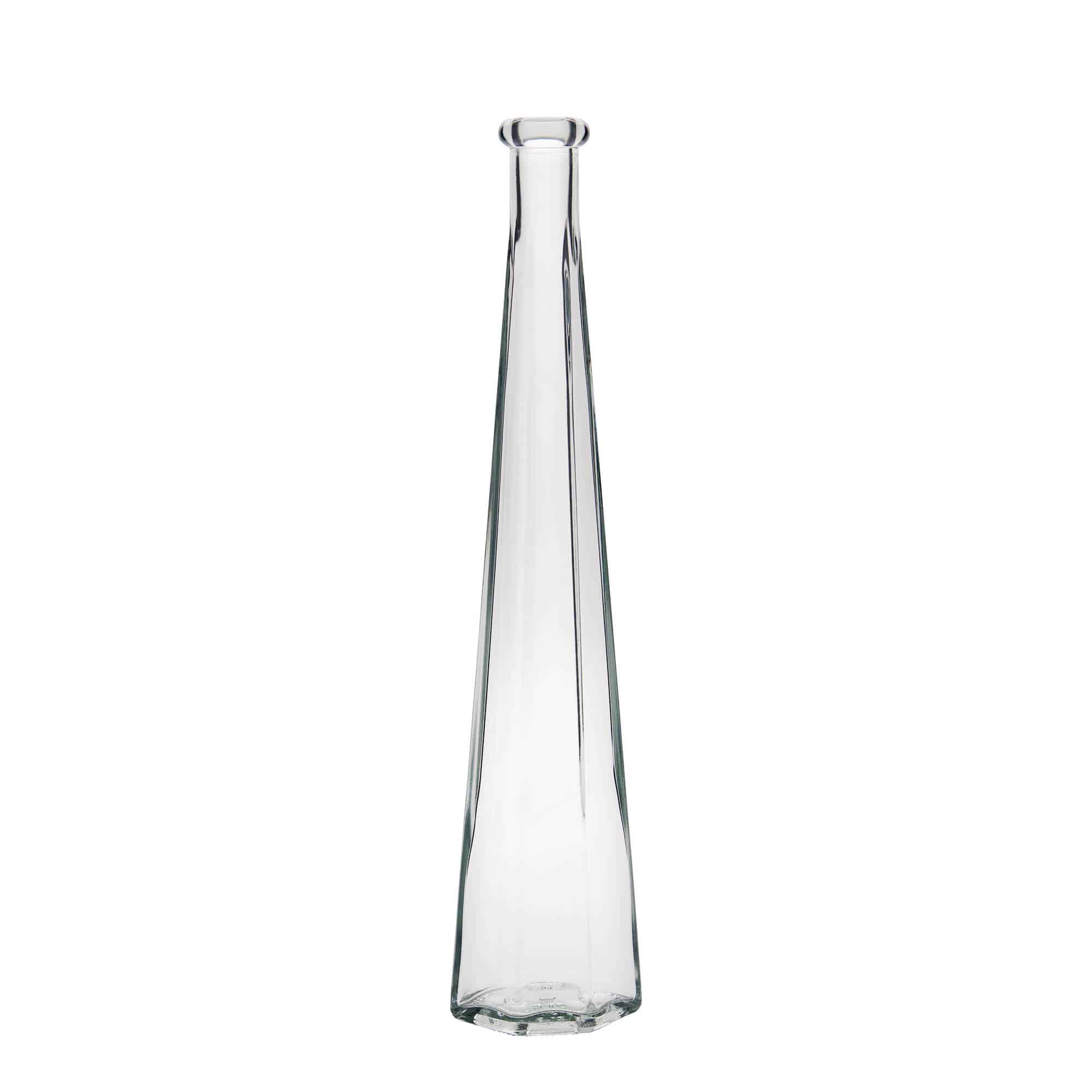 200 ml lasipullo 'Dama Sexta', kuusikulmainen, suu: korkki 200 ml lasipullo 'Dama Sexta', kuusikulmainen, suu: korkki