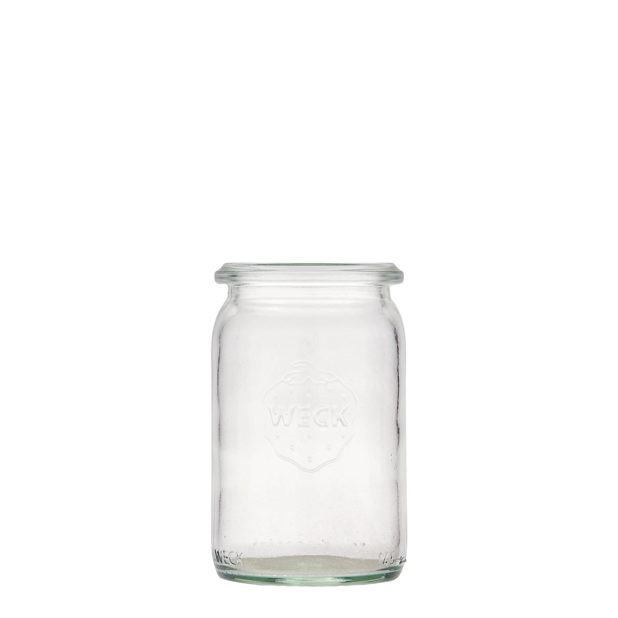 145 ml WECK-sylinterilasi, suuaukko: pyöreä reuna