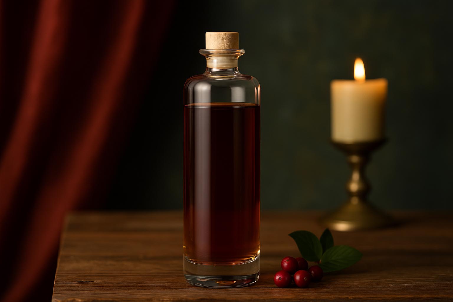 500 ml lasipullo 'Alberto', suuaukko: korkki 500 ml lasipullo 'Alberto', suuaukko: korkki