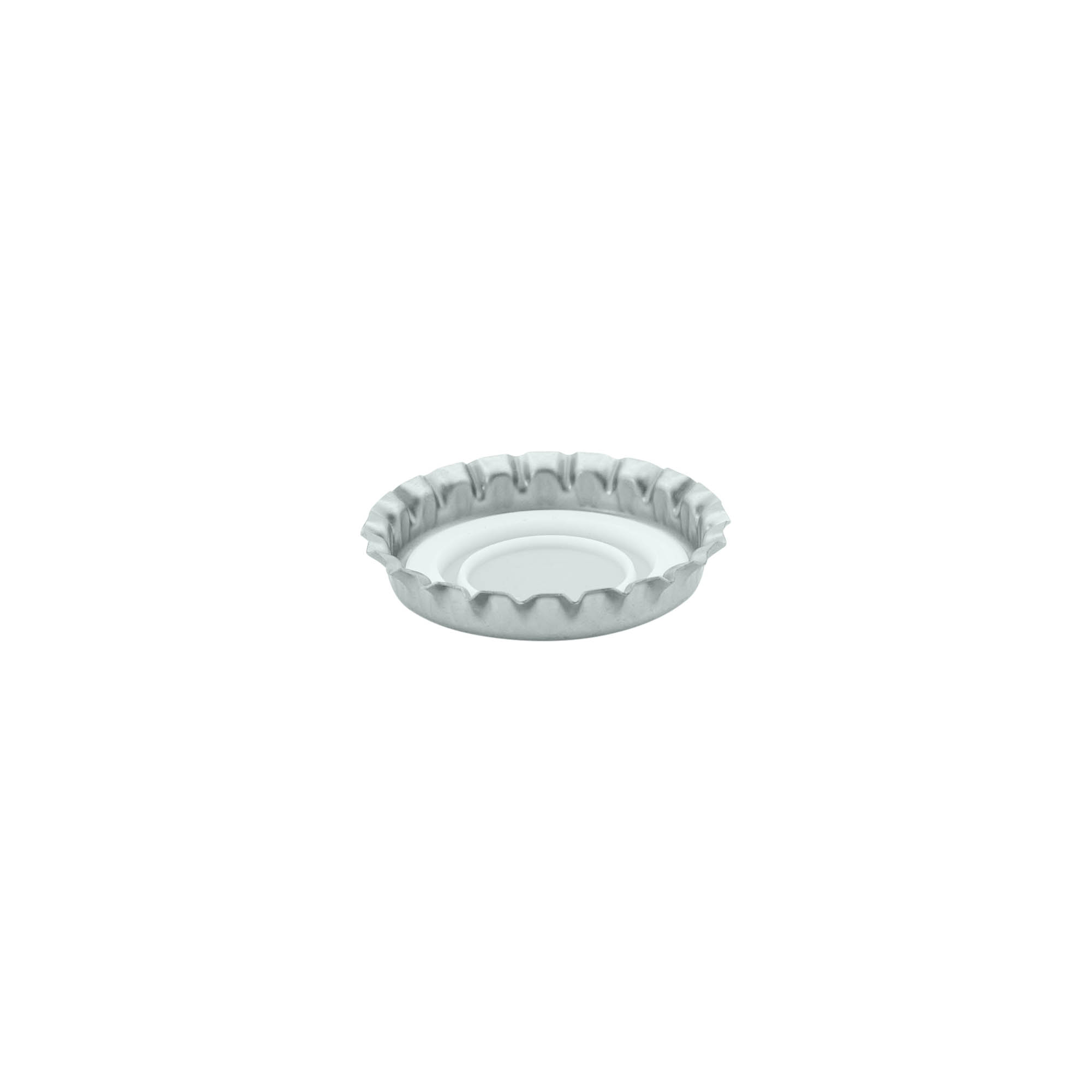 Pullonkorkki 29 mm, metalli, hopea Pullonkorkki 29 mm, metalli, hopea