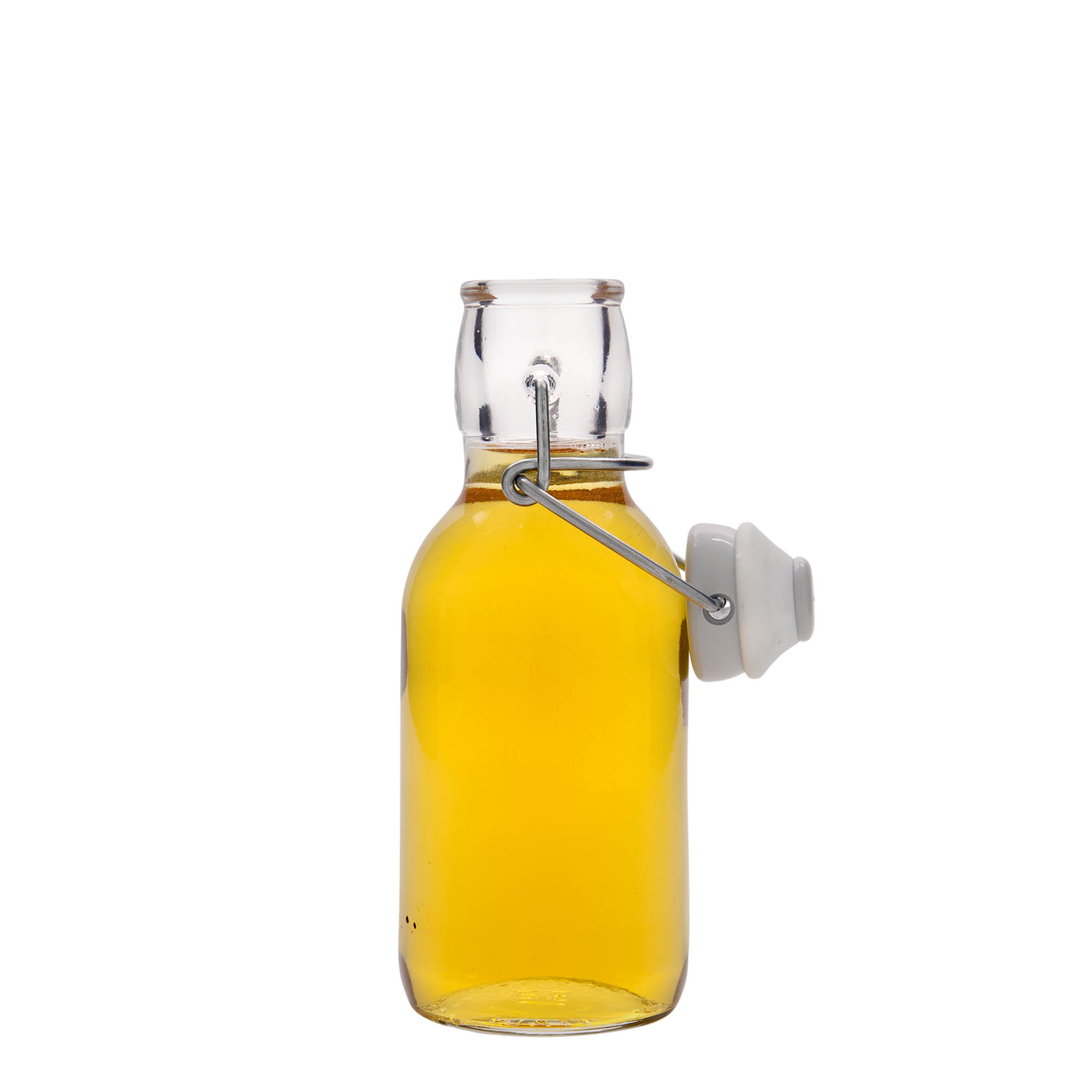 250 ml lasipullo 'Emilia', suuaukko: puristuskorkki 250 ml lasipullo 'Emilia', suuaukko: puristuskorkki