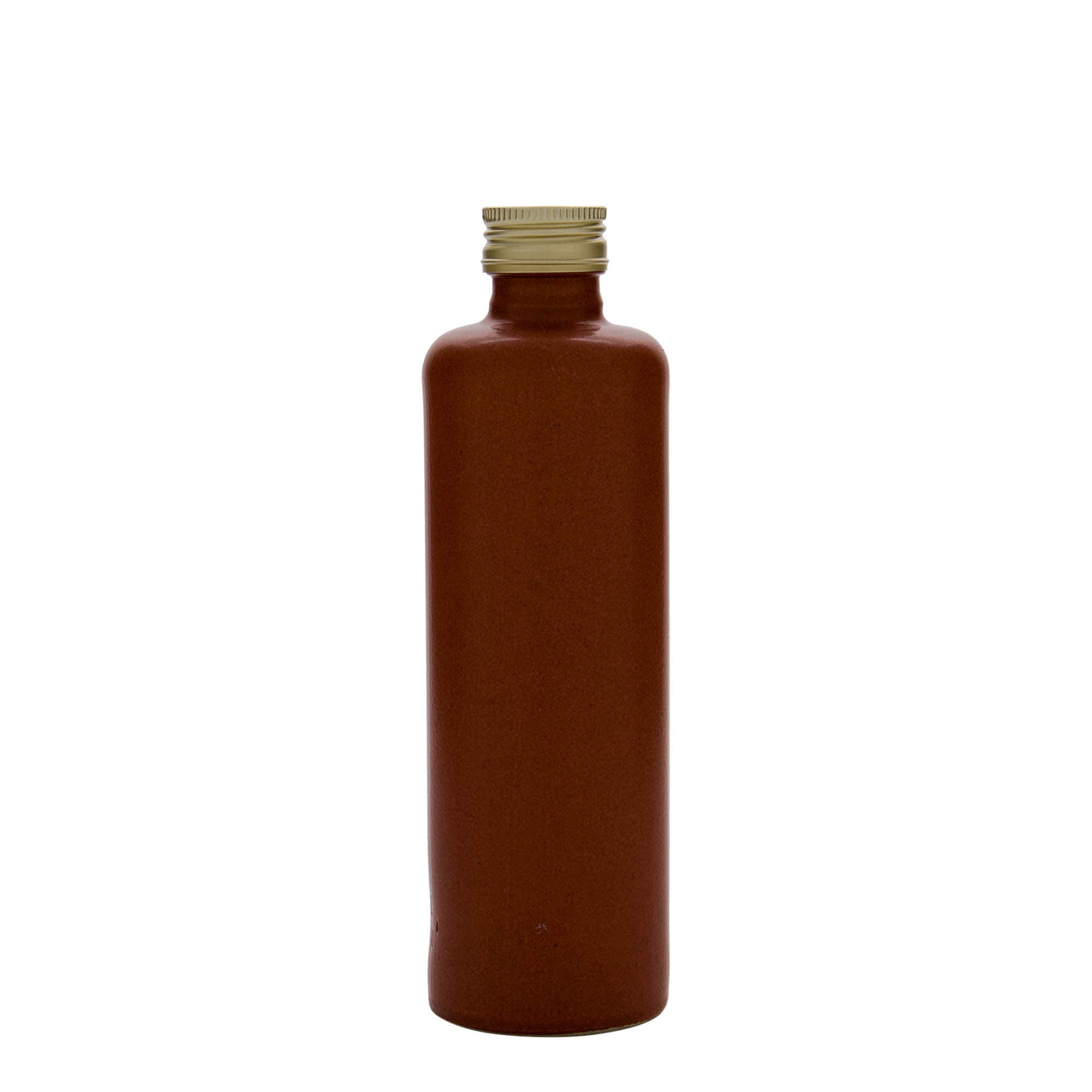 350 ml saviruukku, kivitavara, punaruskea, suuaukko: PP 31,5