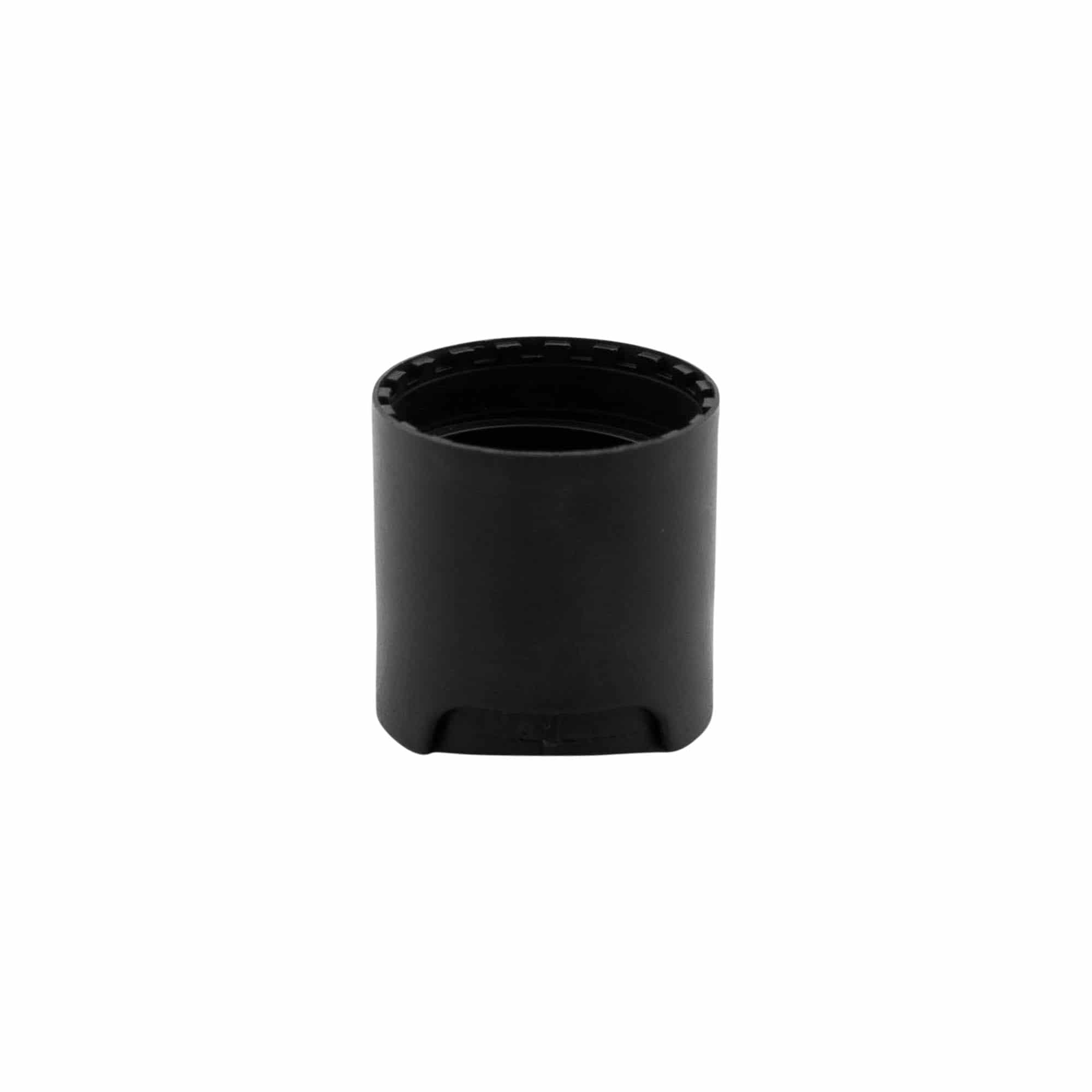 Kierrekorkki Disc Top, PP-muovi, musta, suu: 24/410