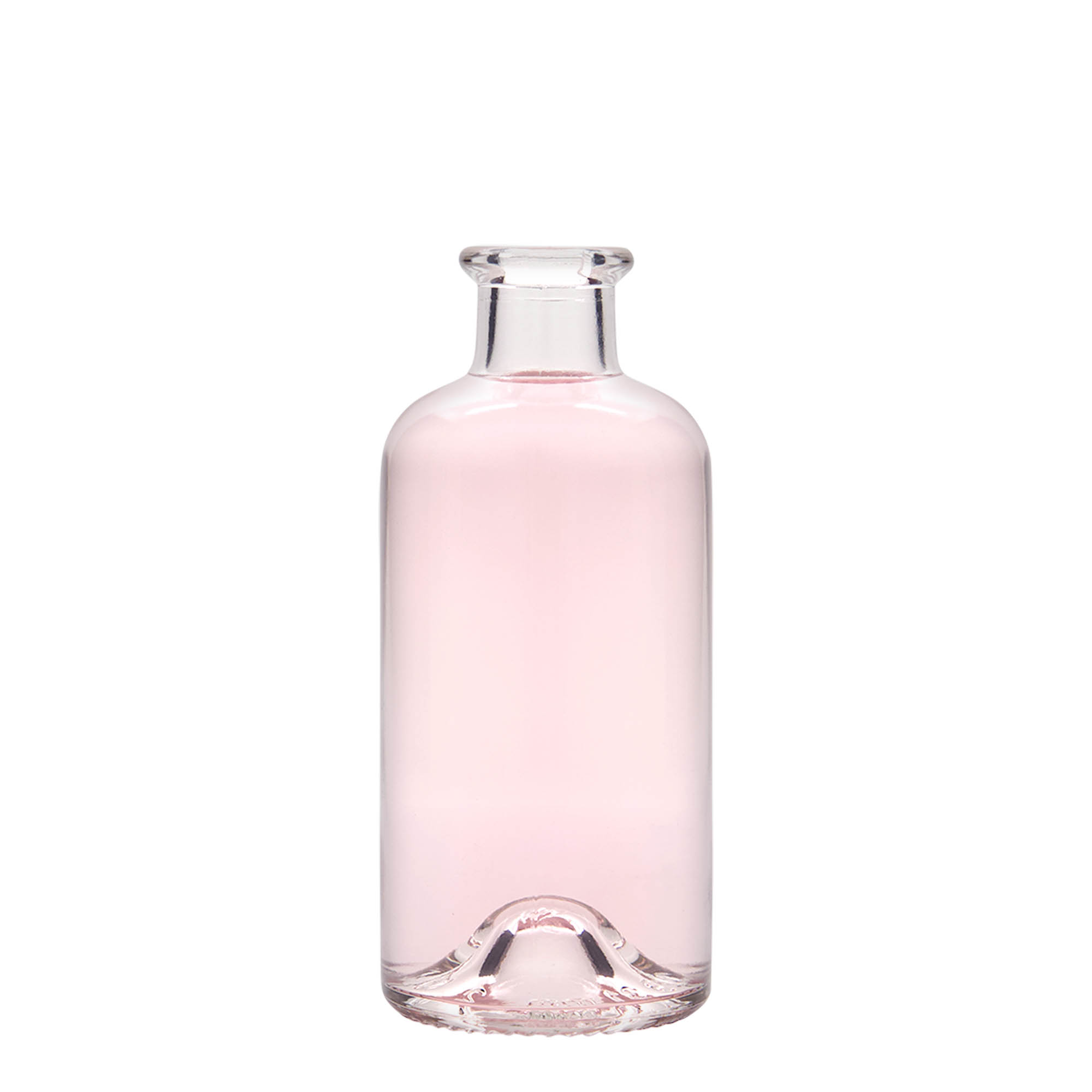 200 ml lasipullo apteekkari, suuaukko: korkki