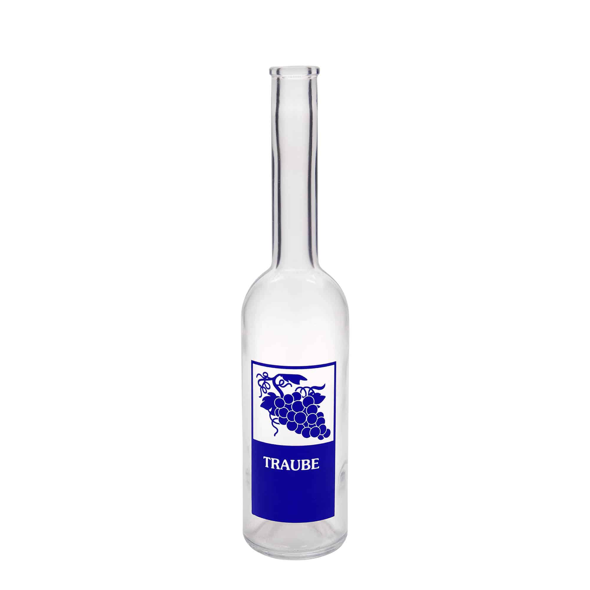 500 ml lasipullo ”Opera”, kuvio: Viinirypäle, suuaukko: korkki
