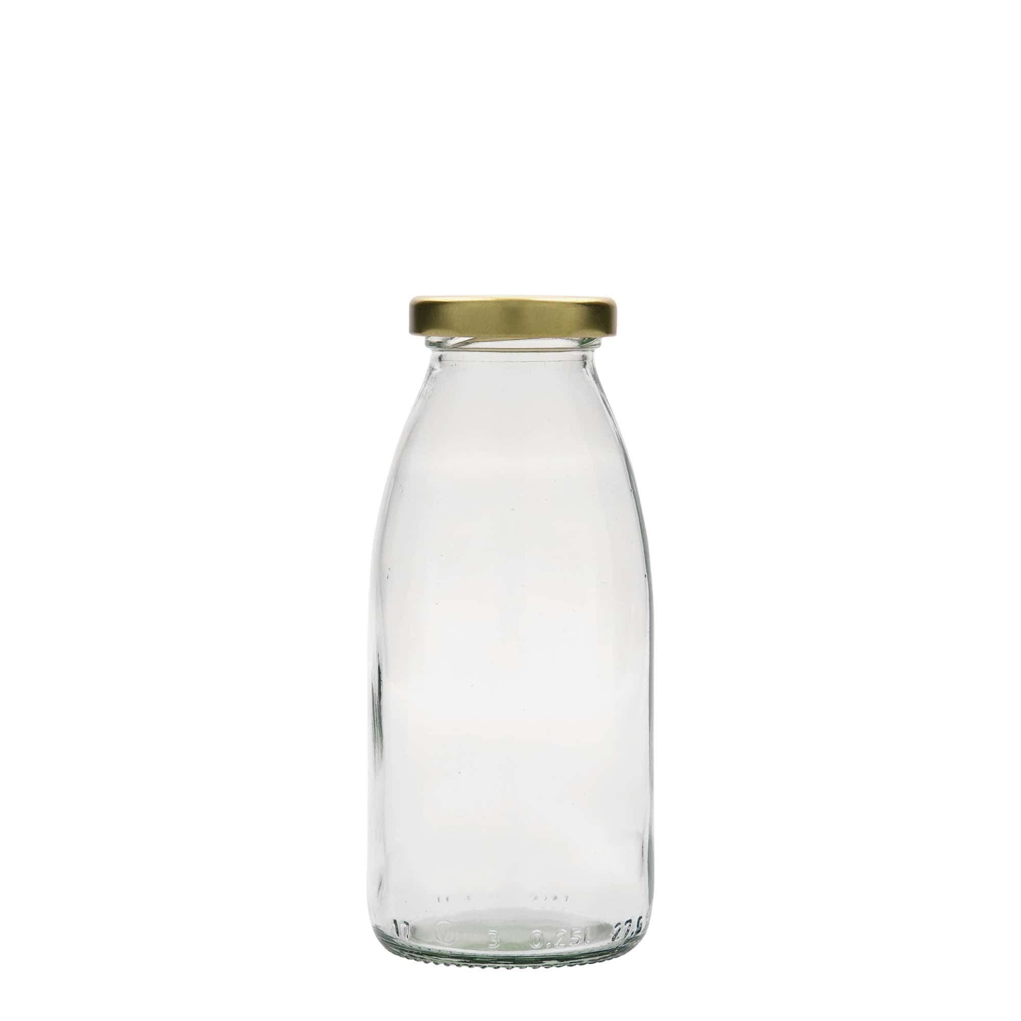 250 ml lasipullo Vroni, suuaukko: Twist-off (TO 43)